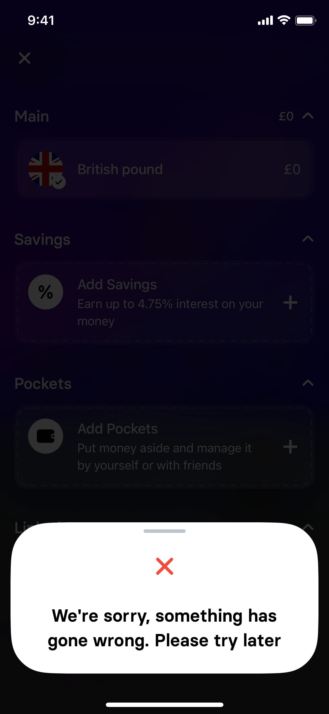 Revolut iOS screen 178