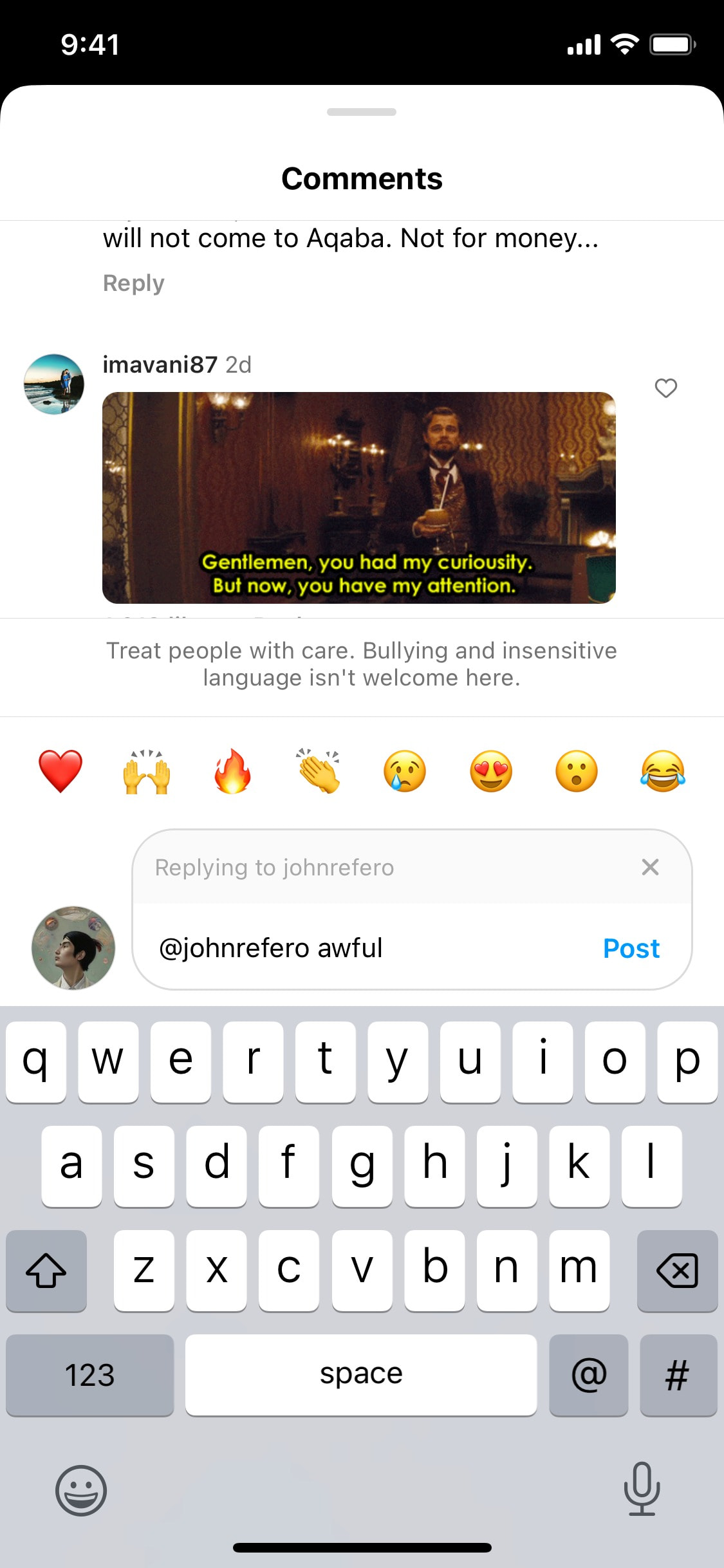 Instagram iOS screen 688