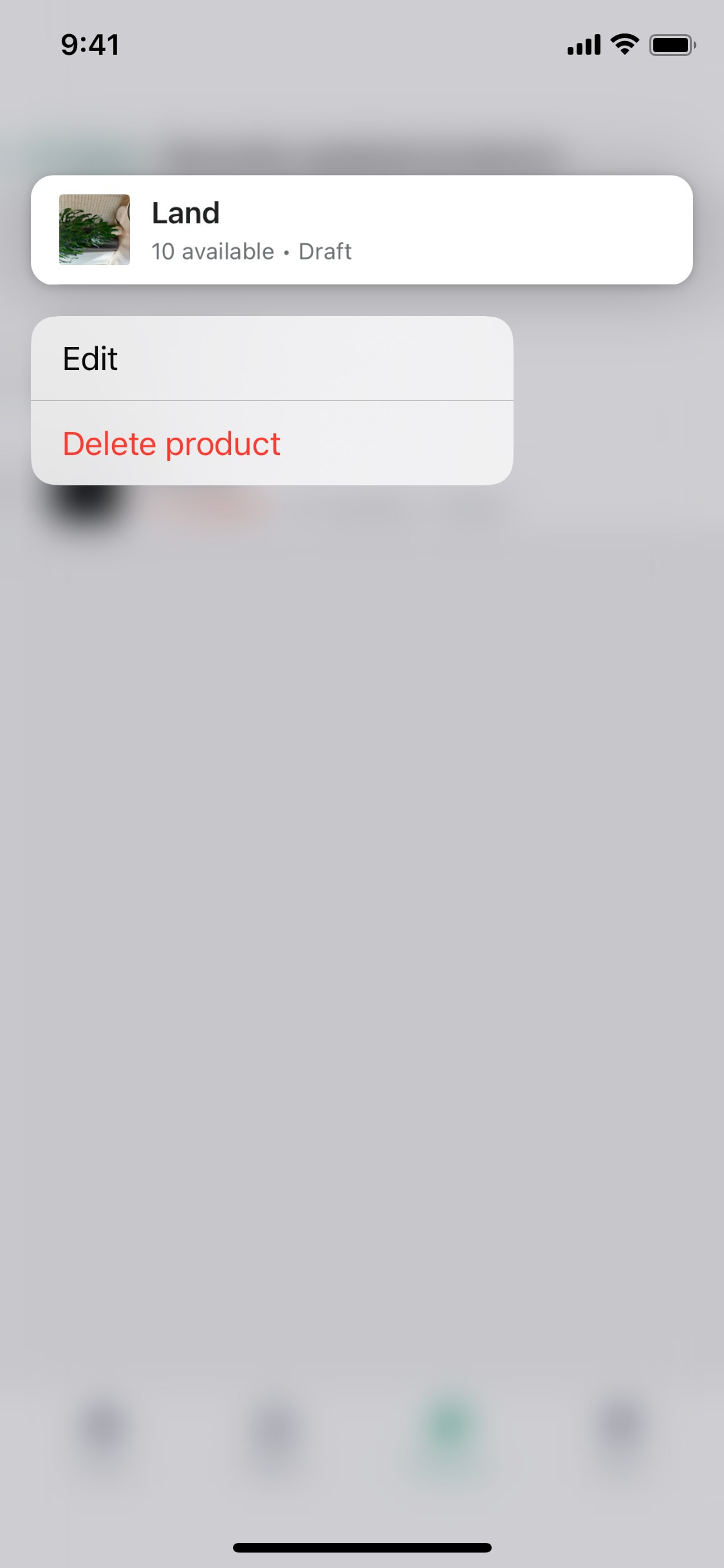 Shopify iOS screen 42