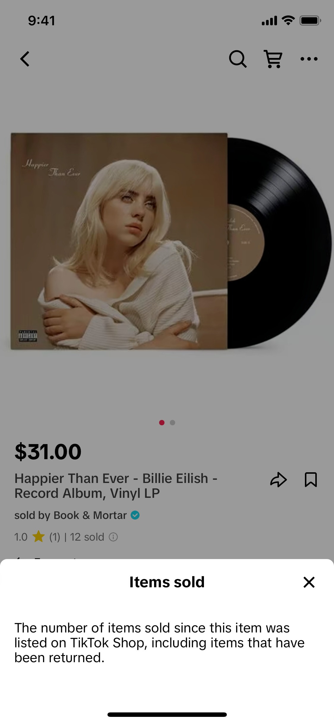 TikTok iOS screen 174