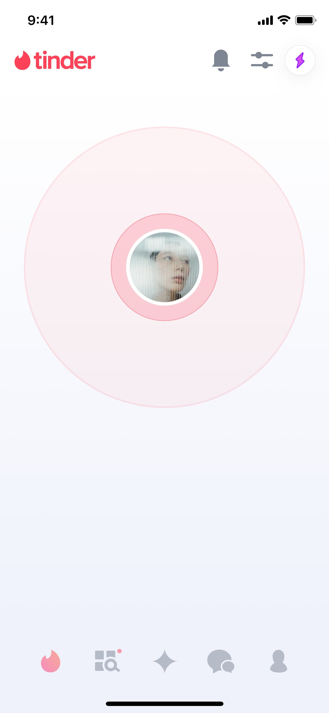 Tinder iOS screen 236