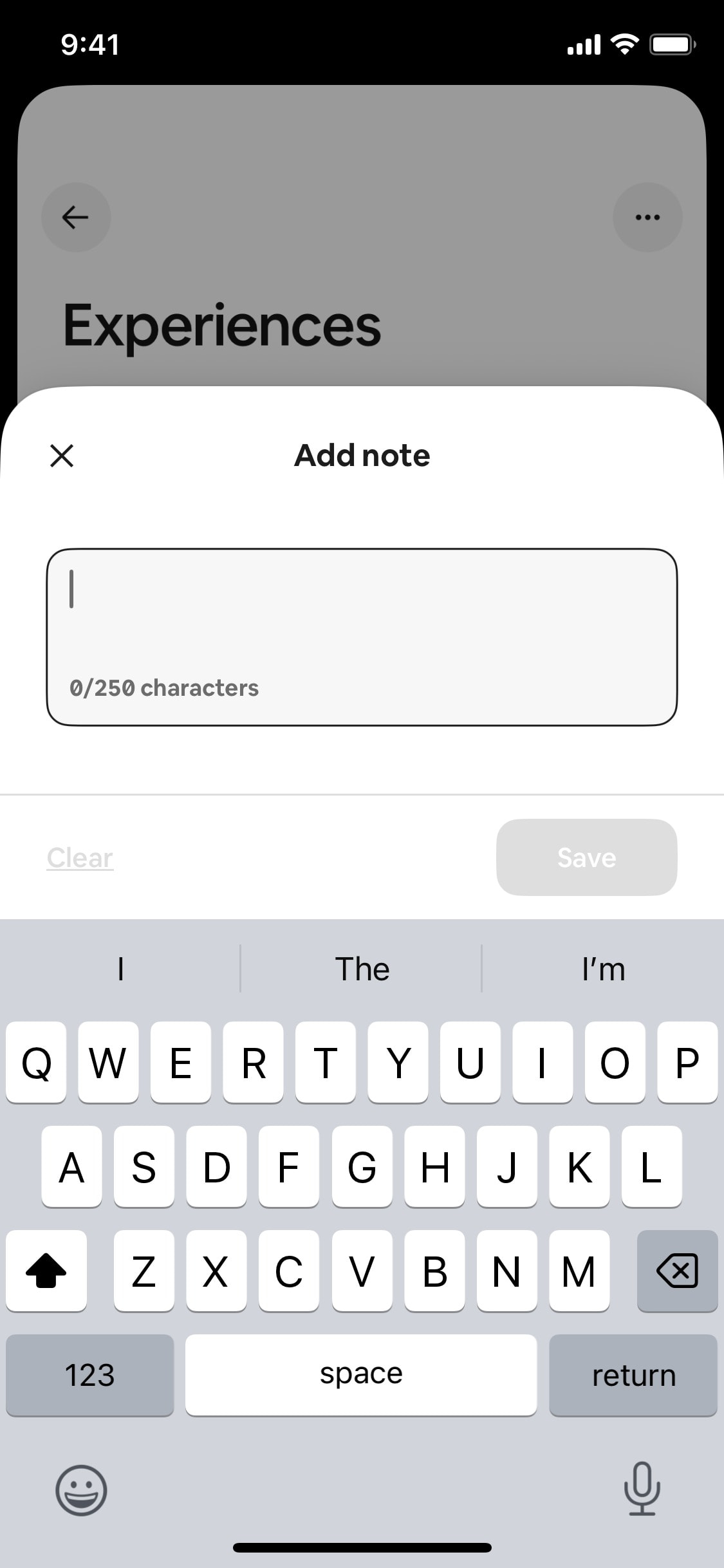 Airbnb iOS screen 447