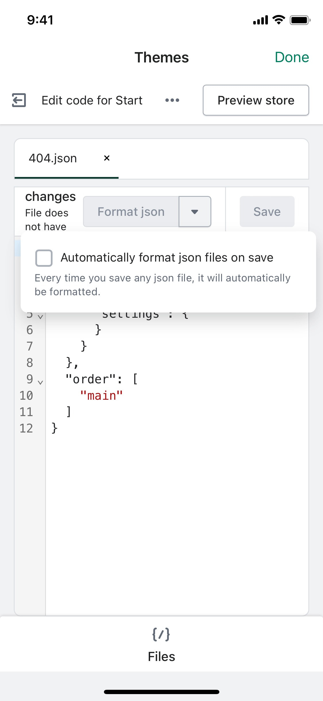 Shopify iOS screen 456