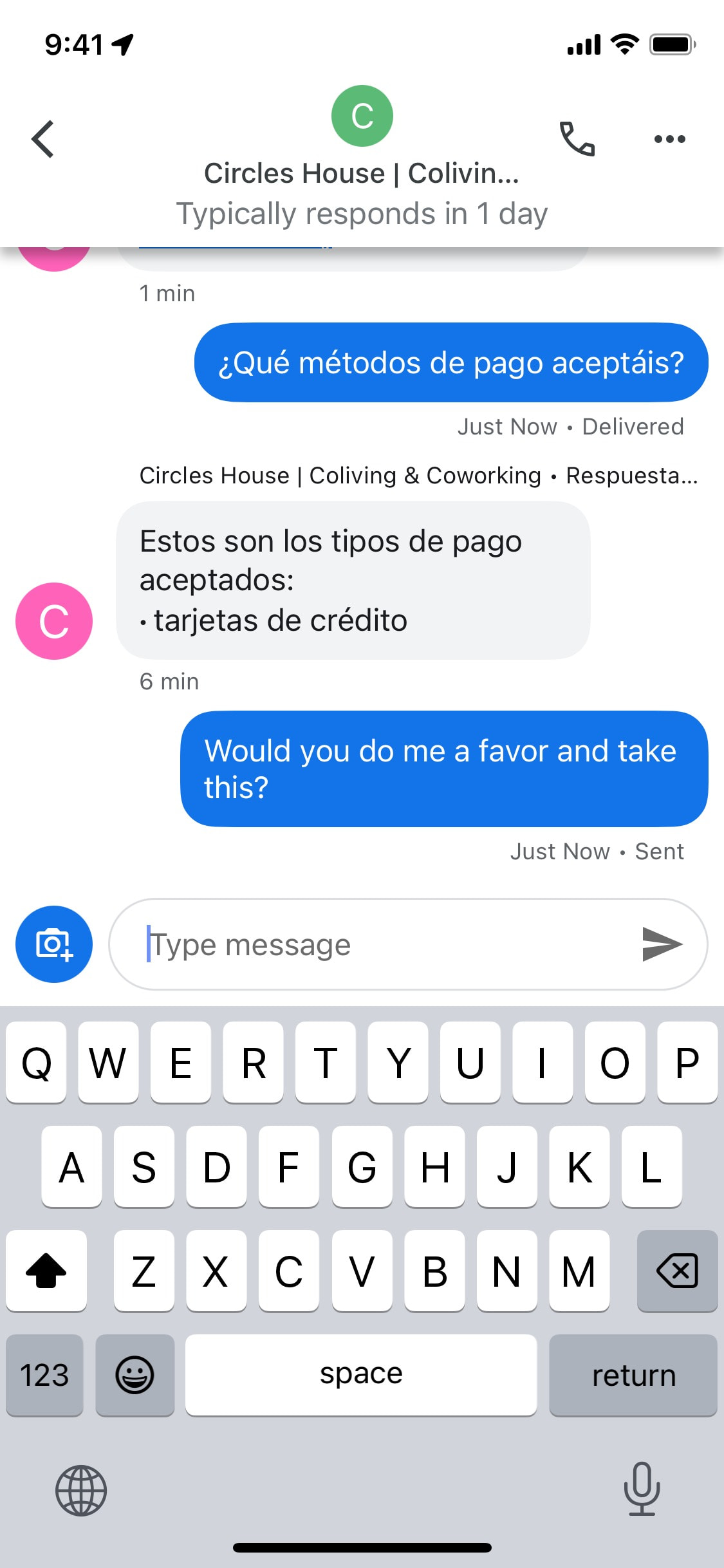 Google Maps iOS screen 316