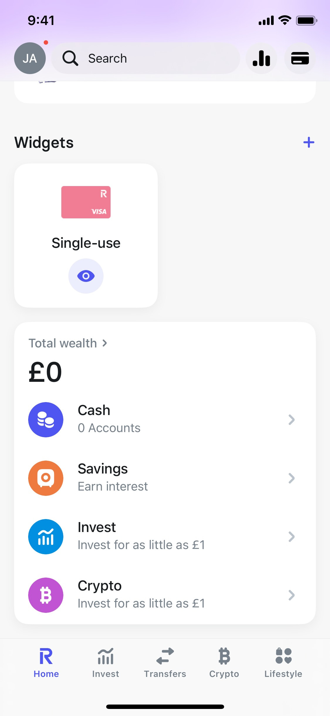 Revolut iOS screen 497