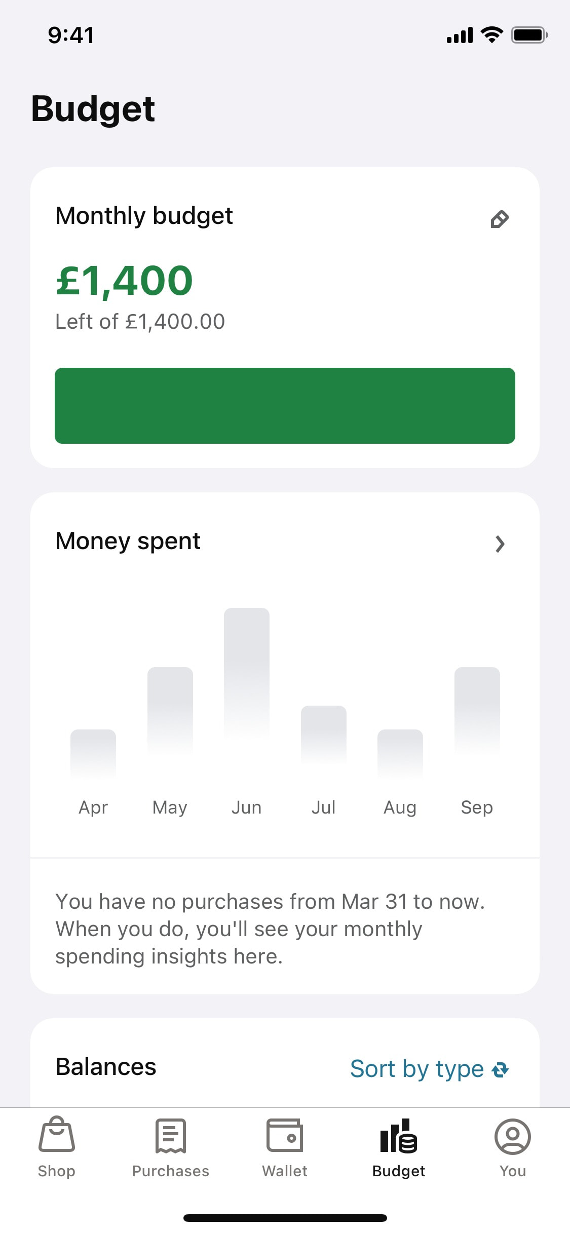 Klarna iOS screen 456