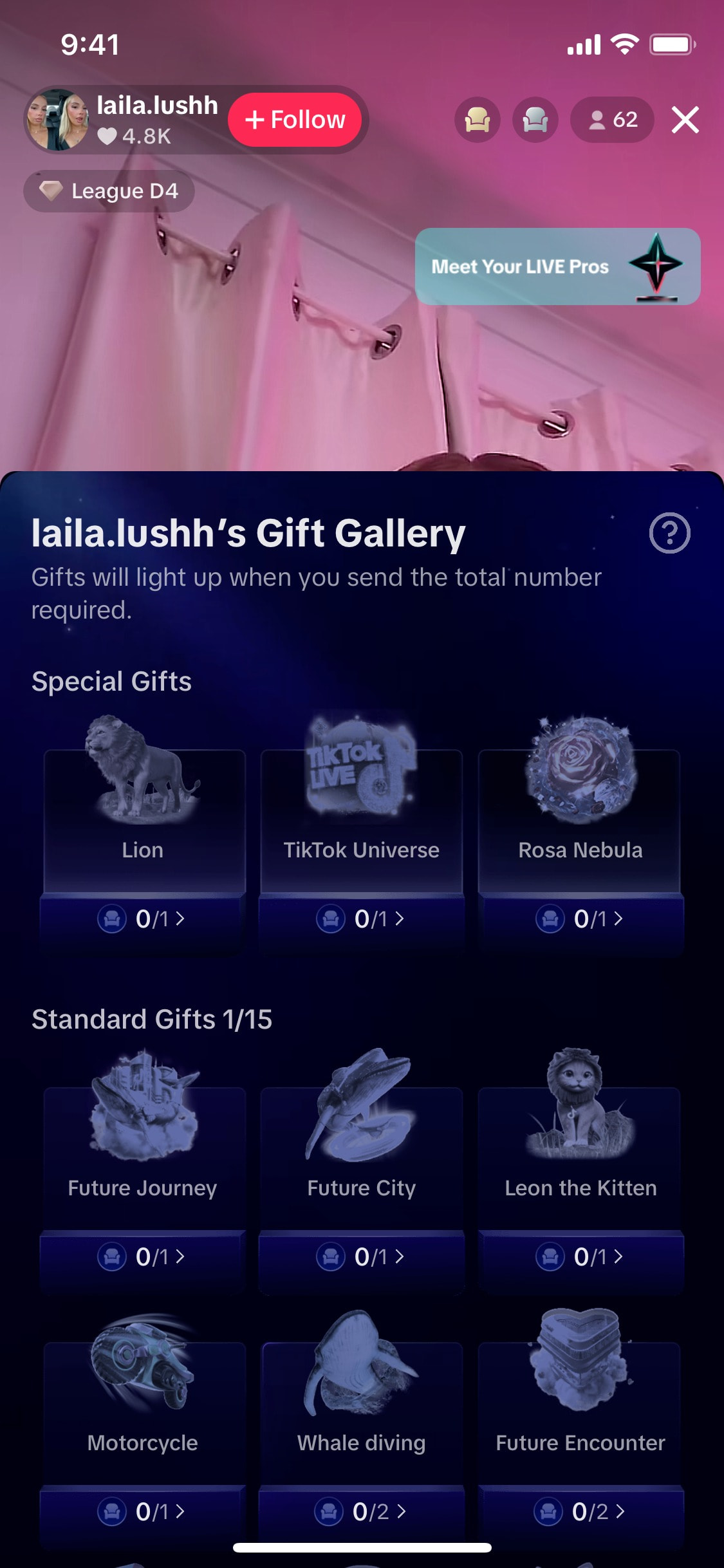 TikTok iOS screen 816