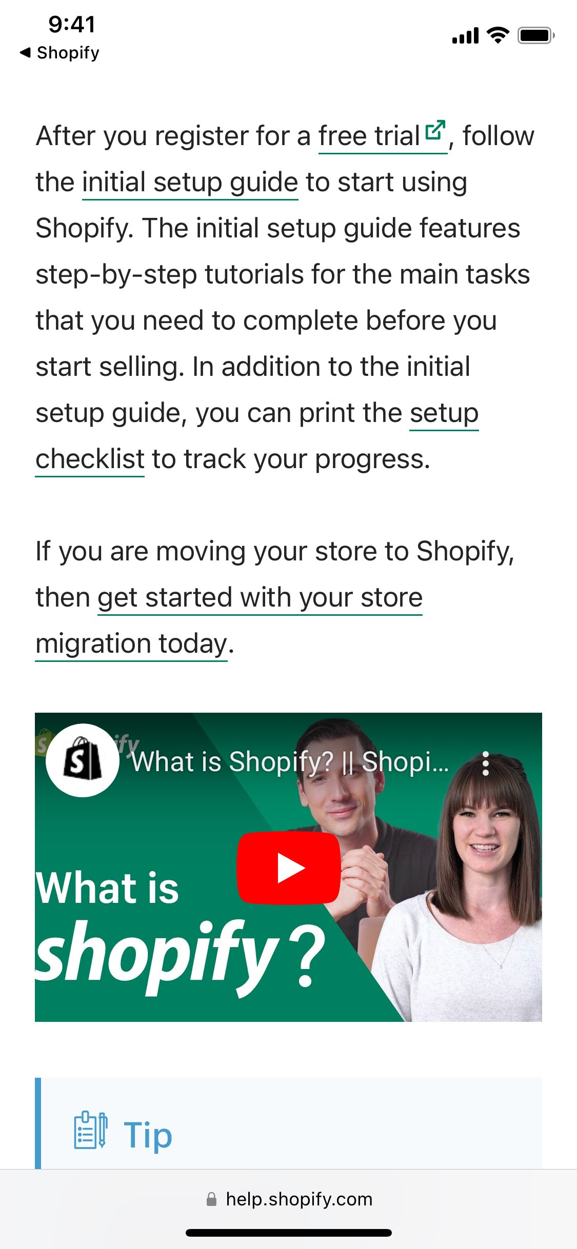 Shopify iOS screen 210