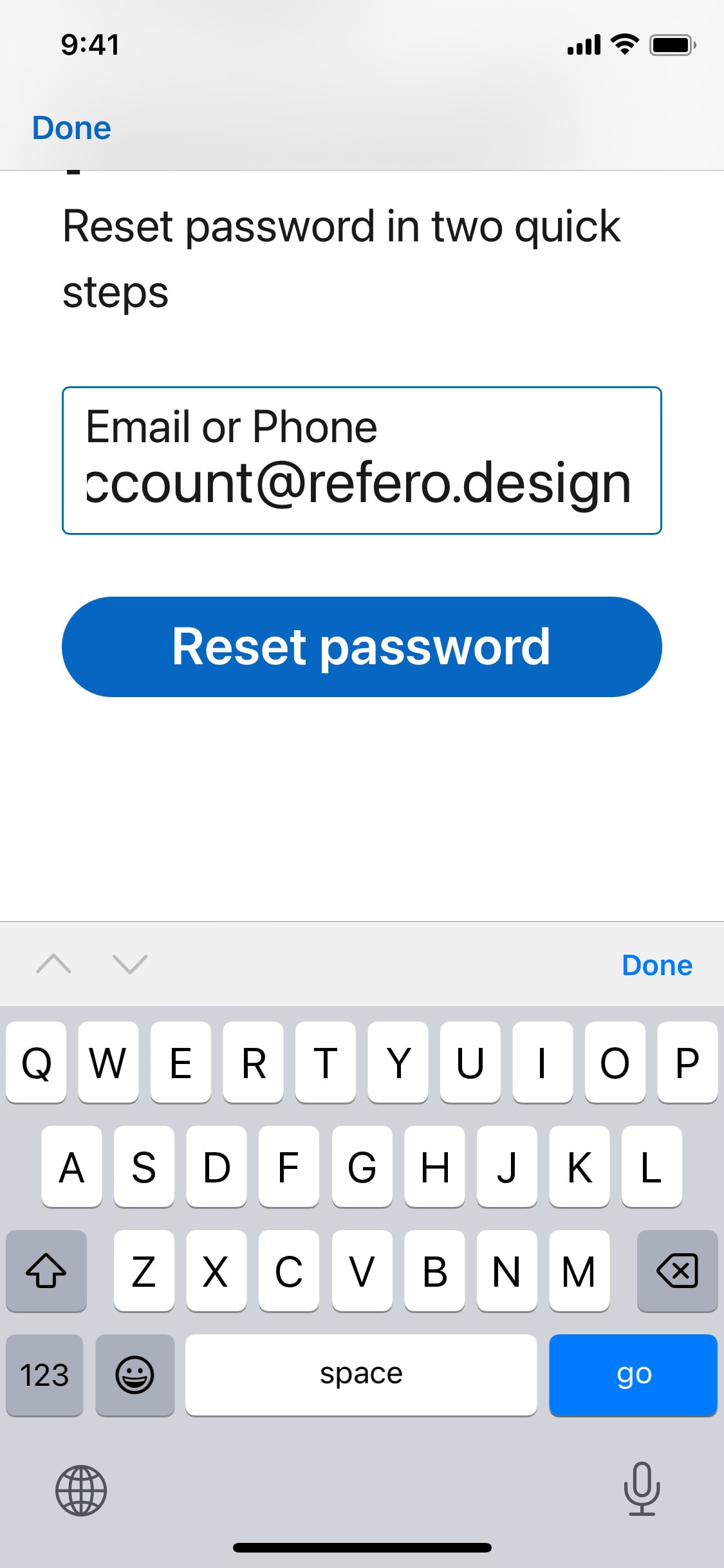 LinkedIn iOS screen 479
