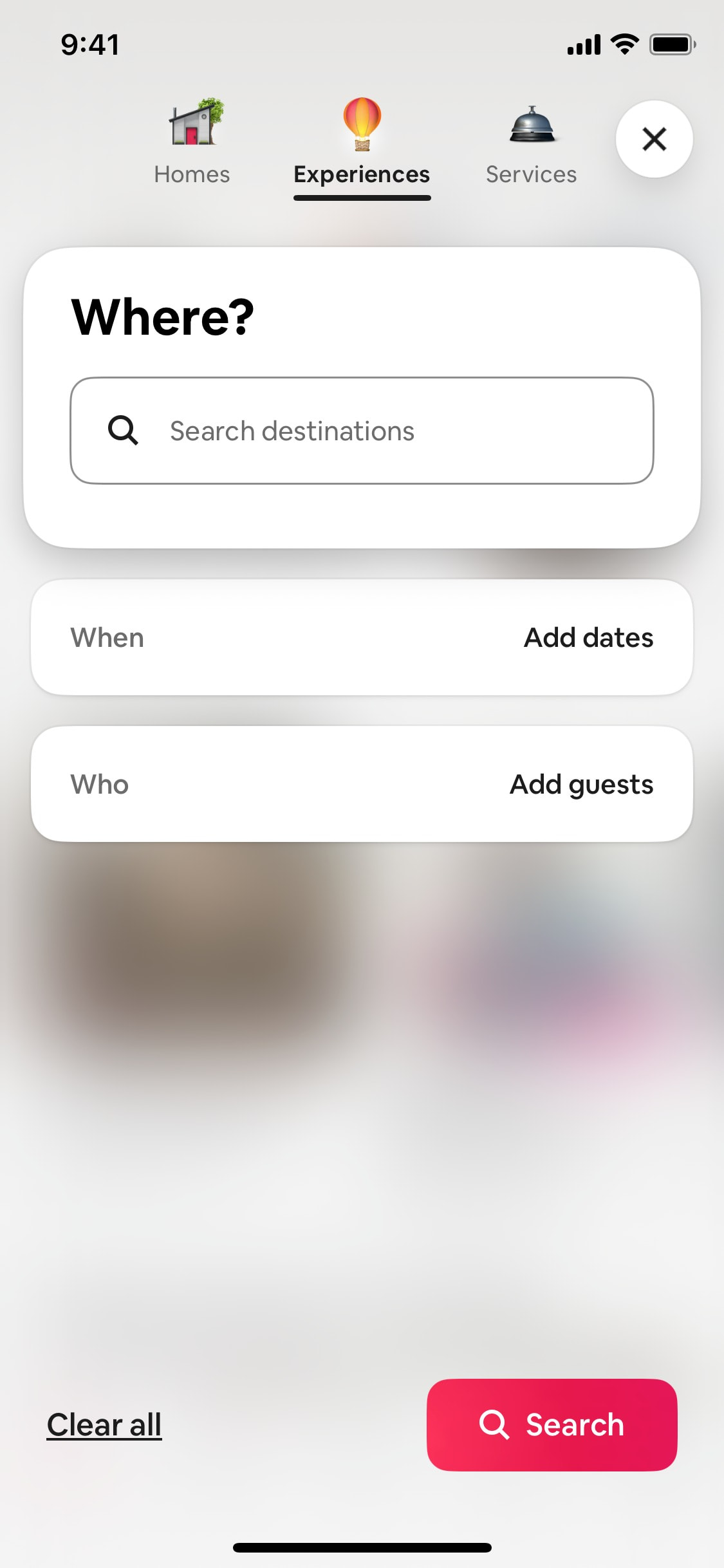 Airbnb iOS screen 233