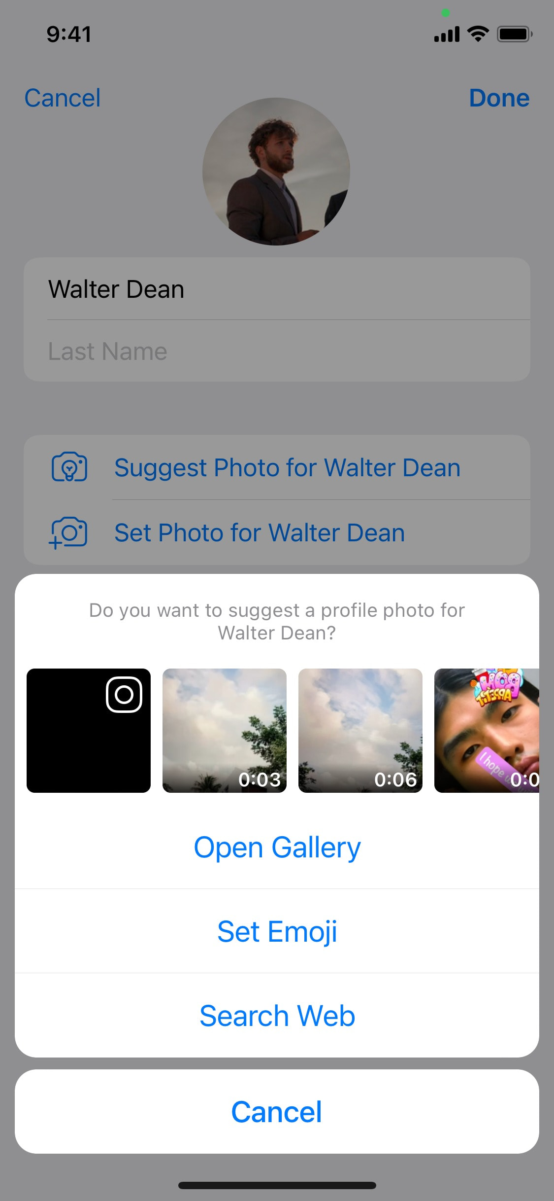 Telegram iOS screen 776