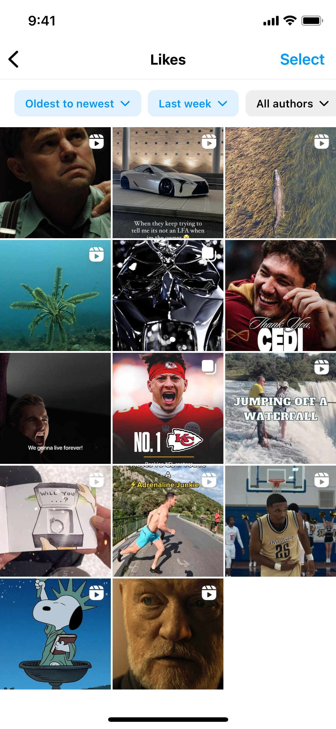 Instagram iOS screen 675