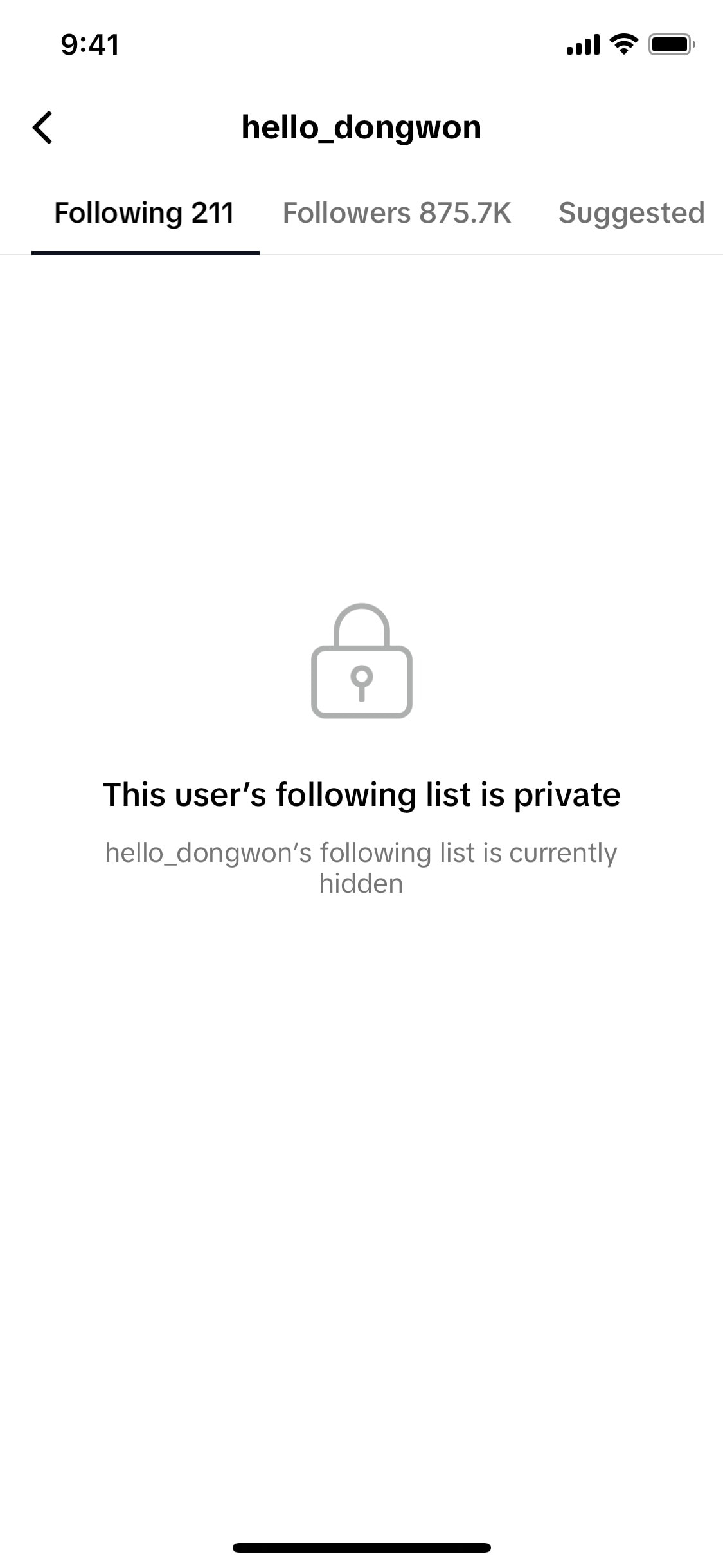 TikTok iOS screen 786