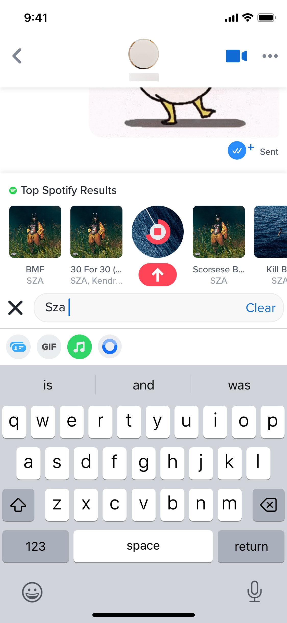 Tinder iOS screen 439