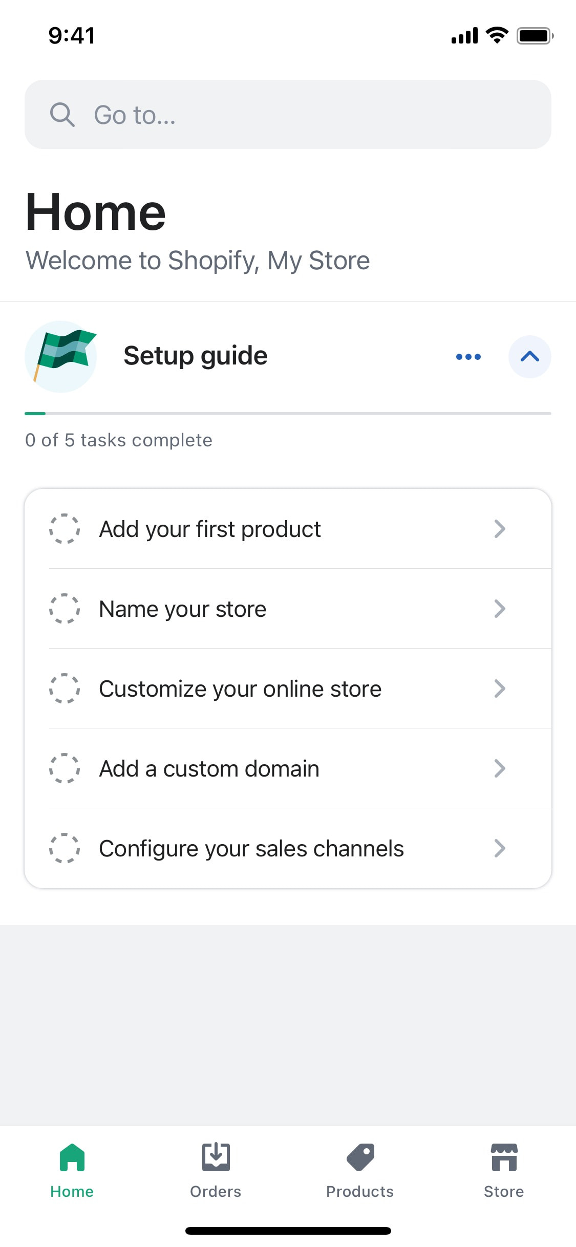 Shopify iOS screen 113