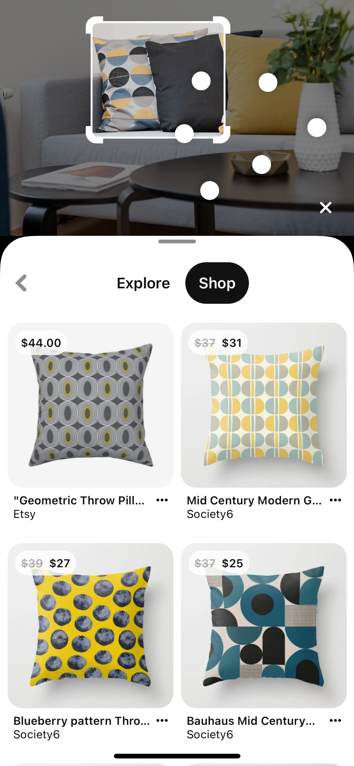 Pinterest iOS screen 70