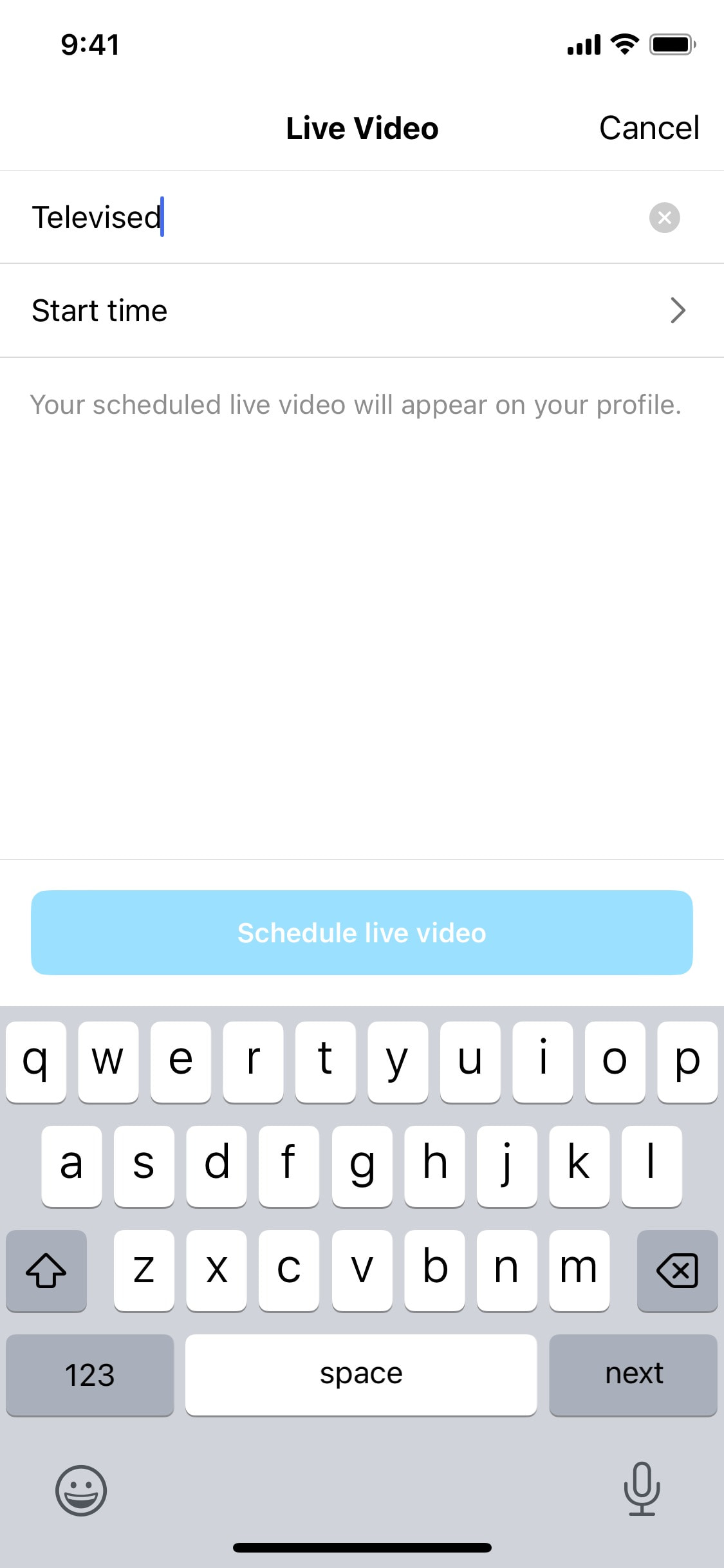 Instagram iOS screen 150