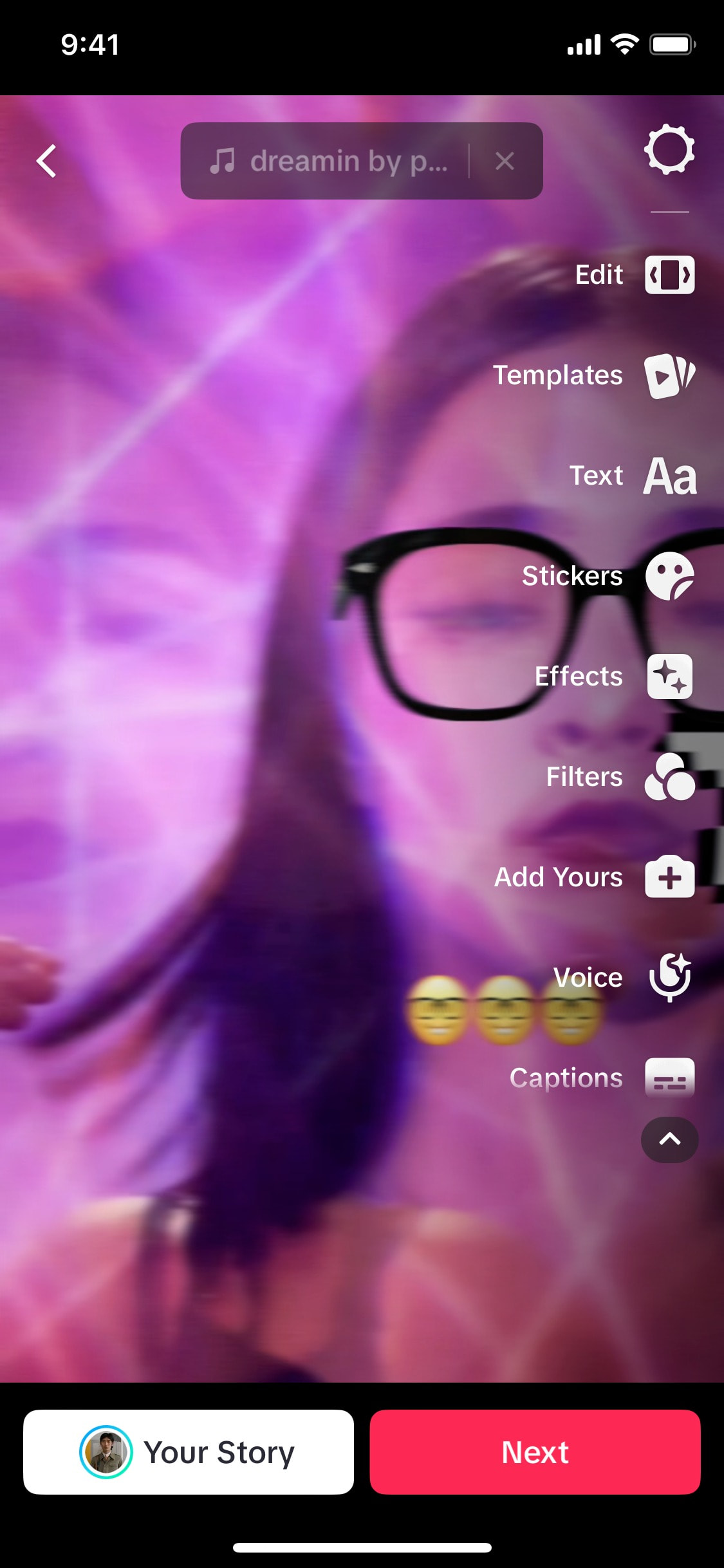 TikTok iOS screen 286