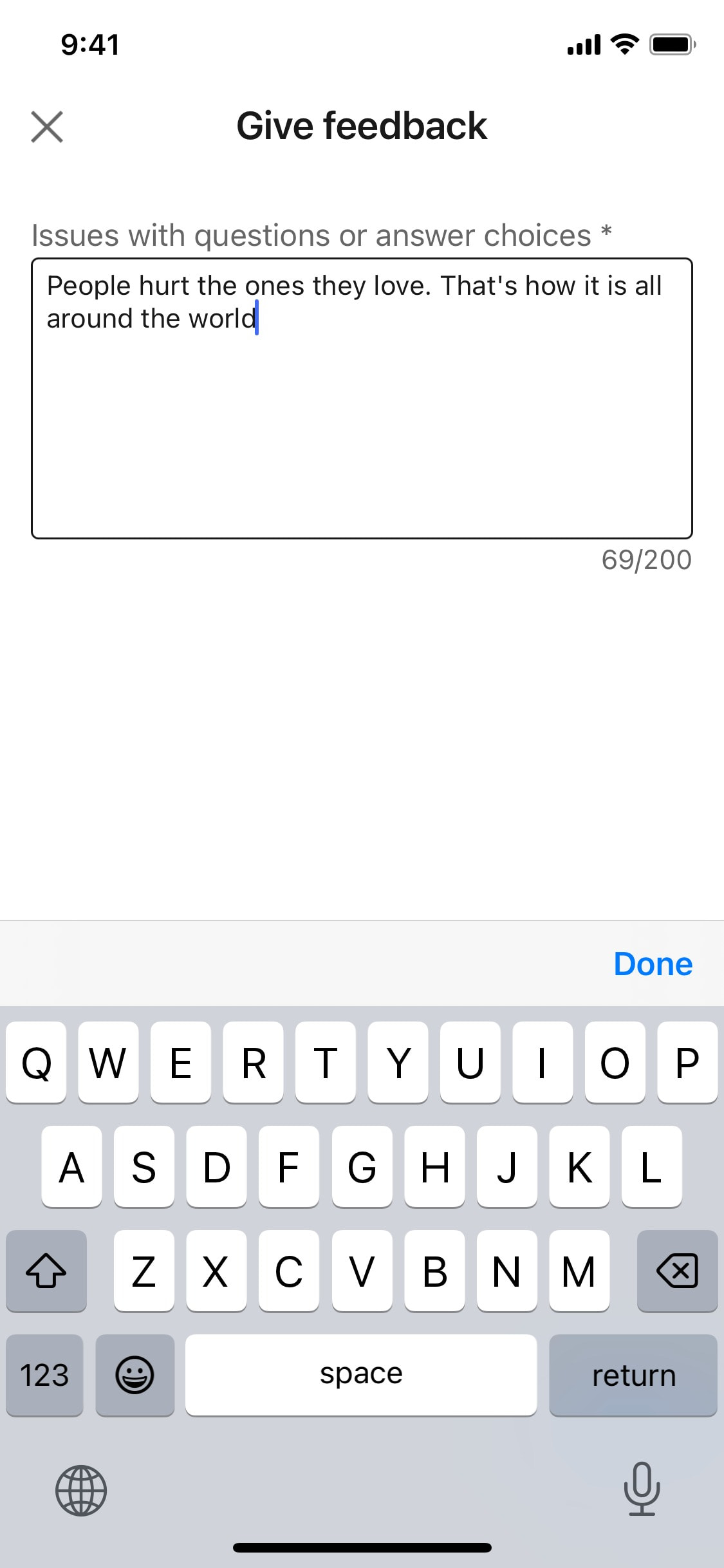 LinkedIn iOS screen 116