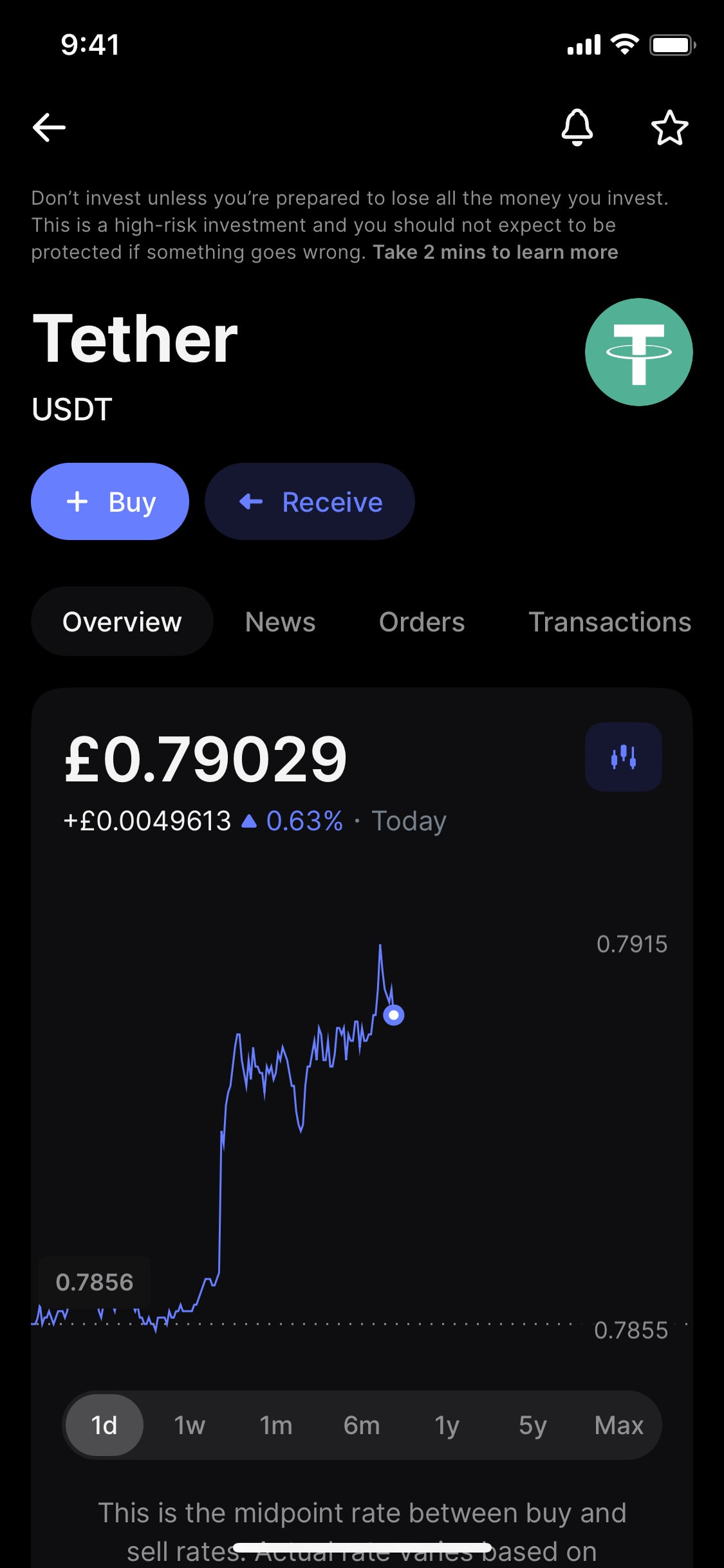 Revolut iOS screen 328