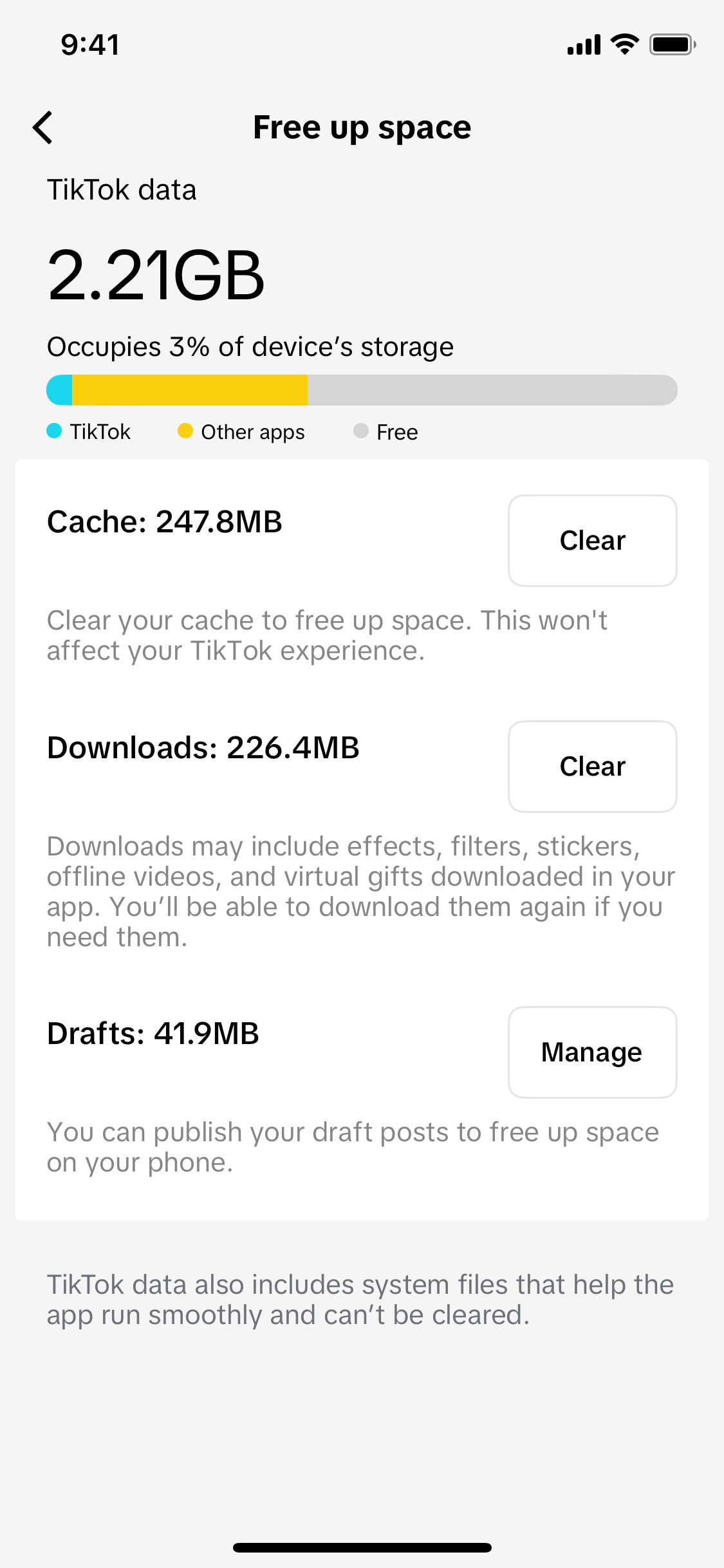 TikTok iOS screen 251