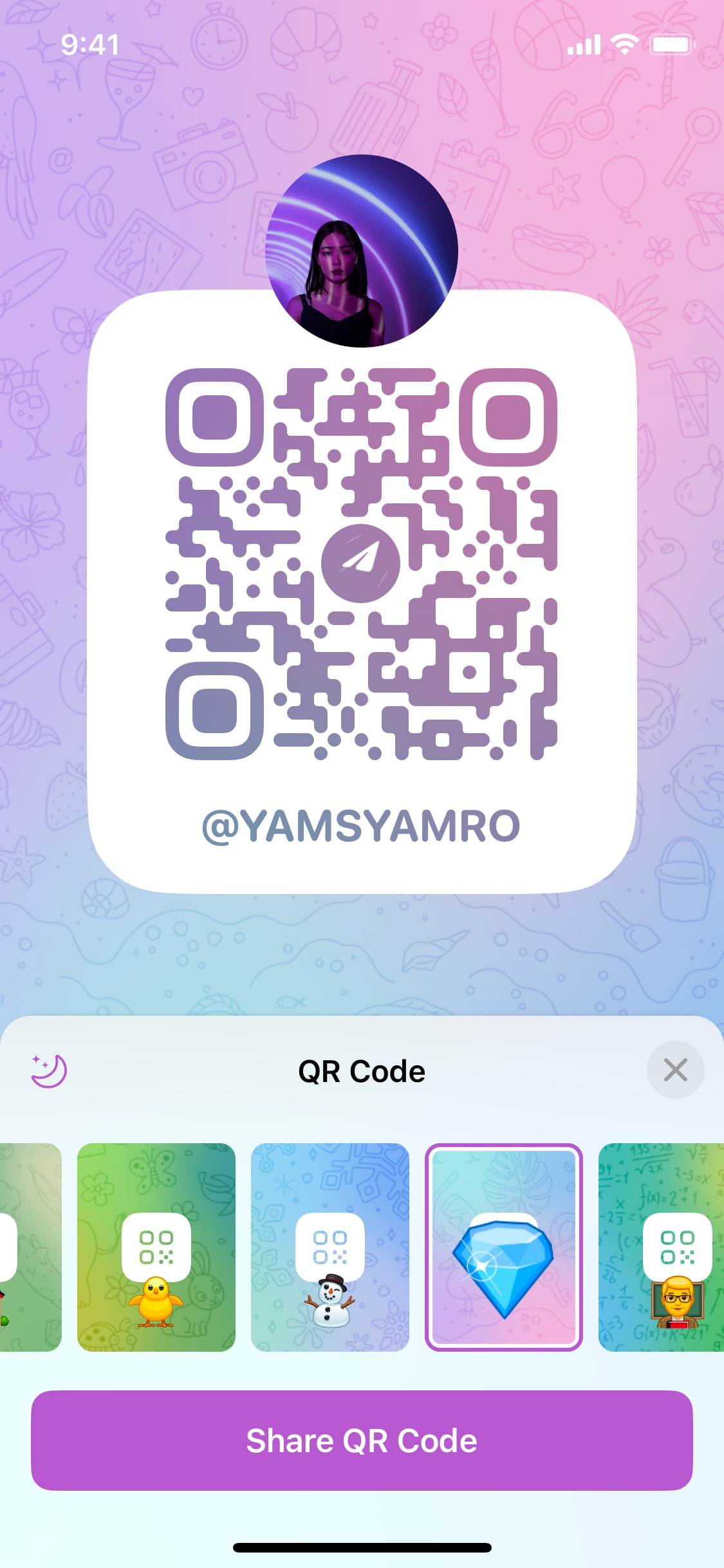 Telegram iOS screen 695
