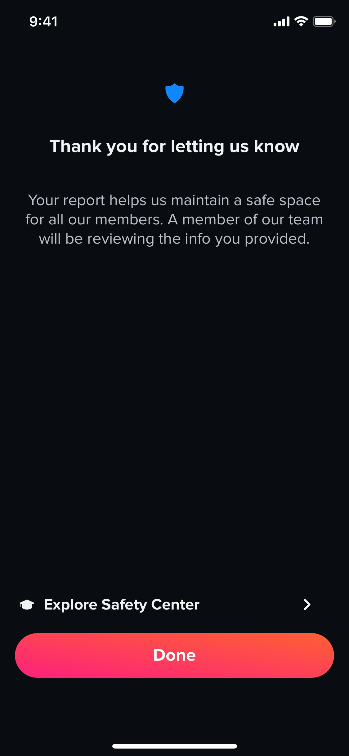 Tinder iOS screen 178