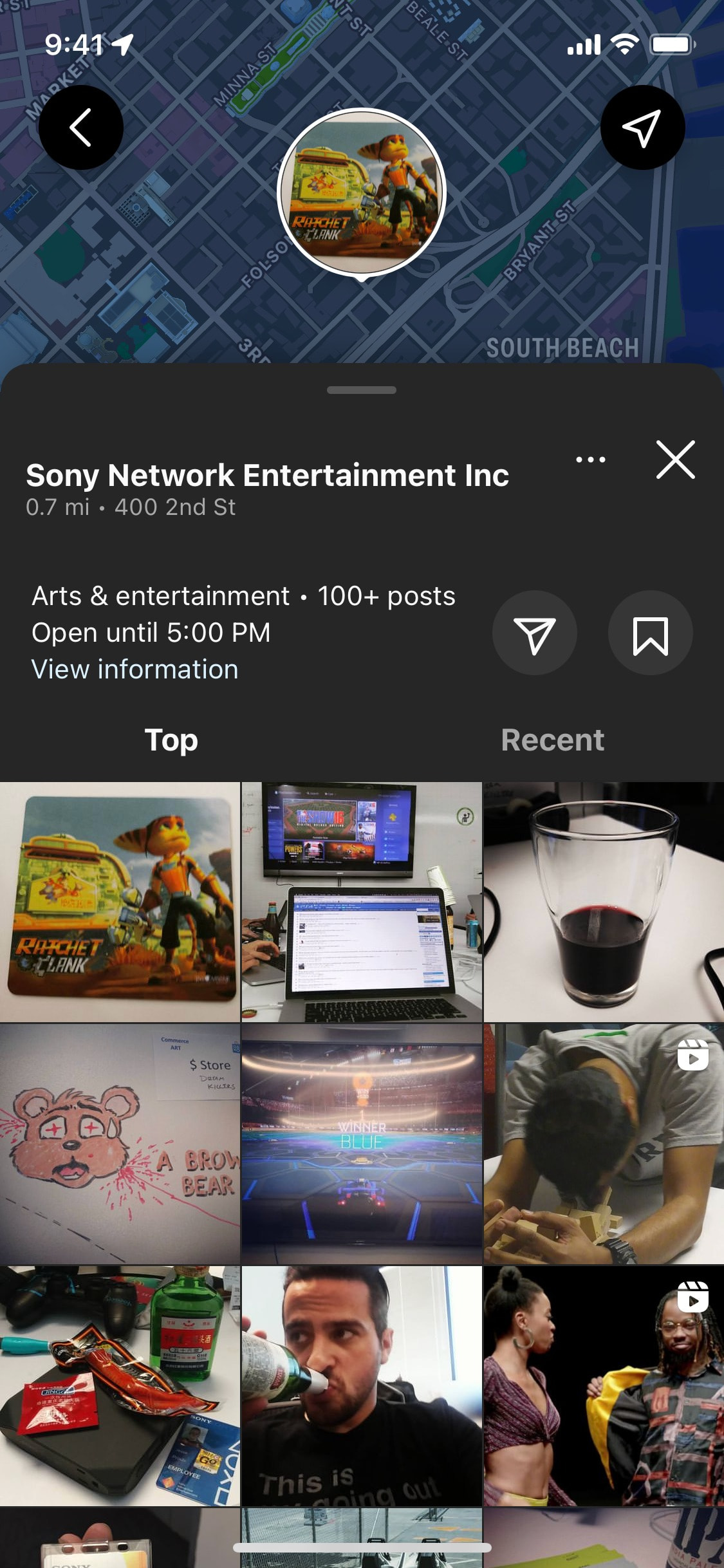 Instagram iOS screen 633