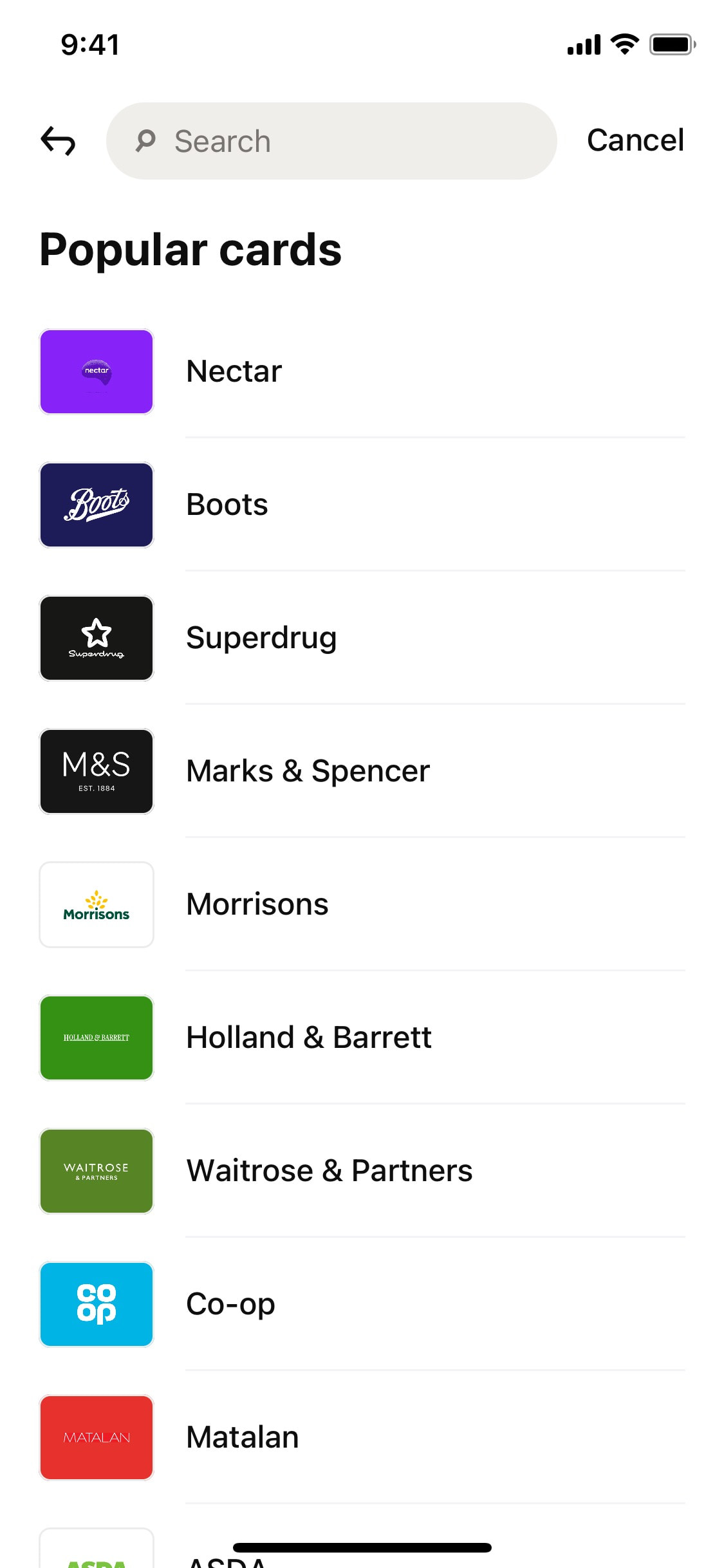 Klarna iOS screen 493