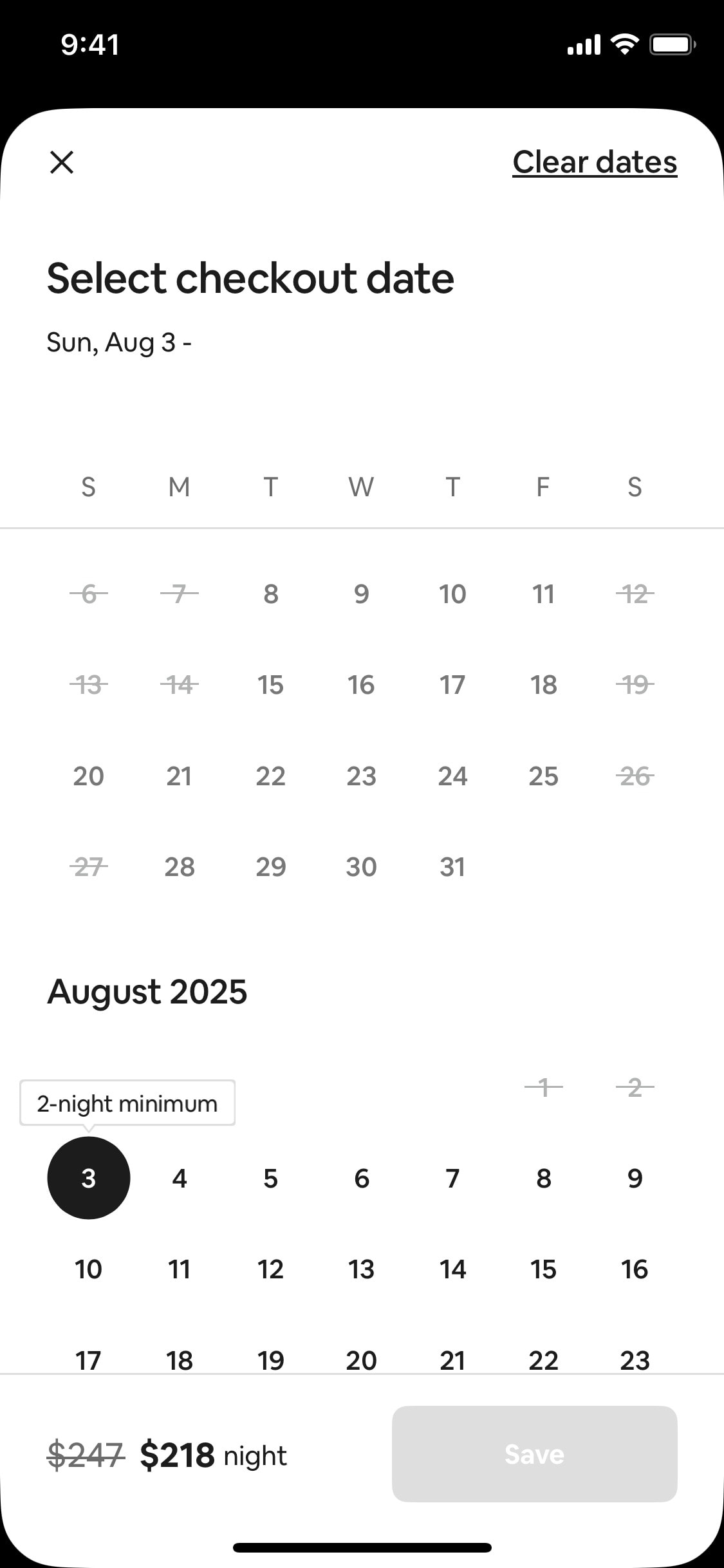 Airbnb iOS screen 248