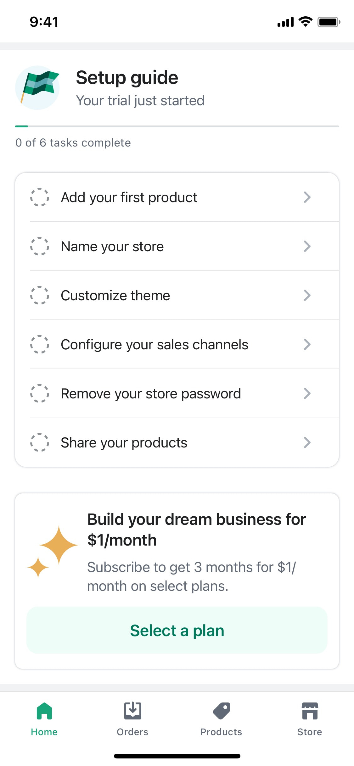 Shopify iOS screen 23