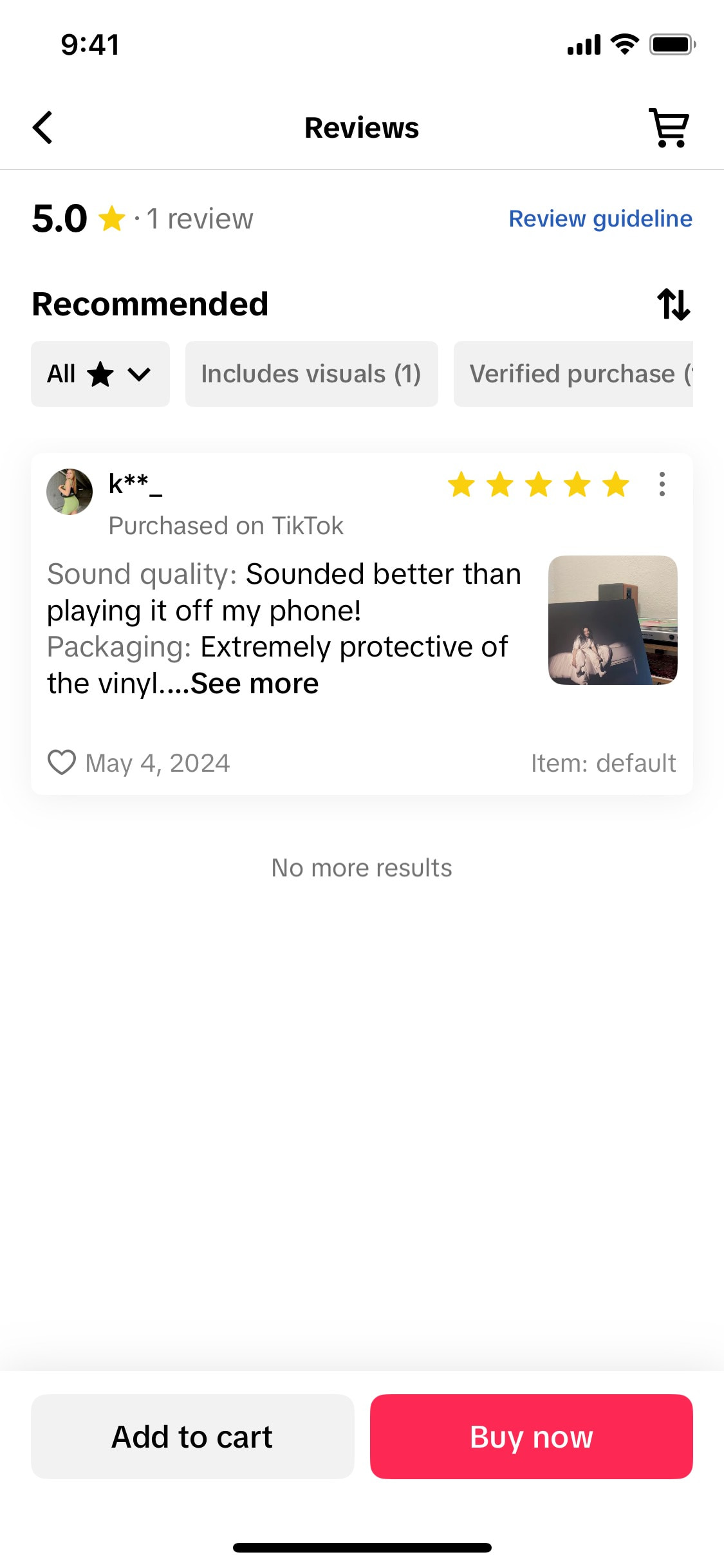 TikTok iOS screen 69