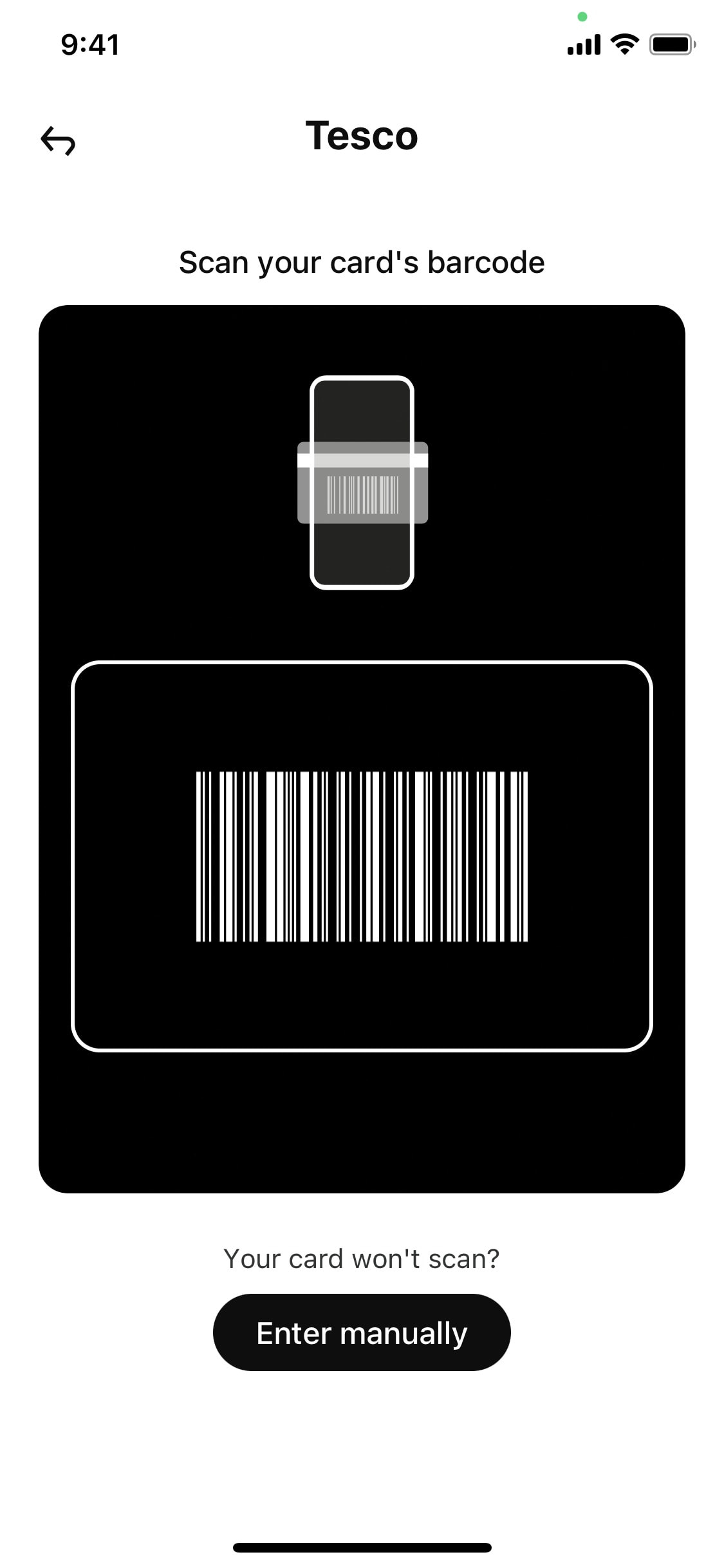 Klarna iOS screen 303