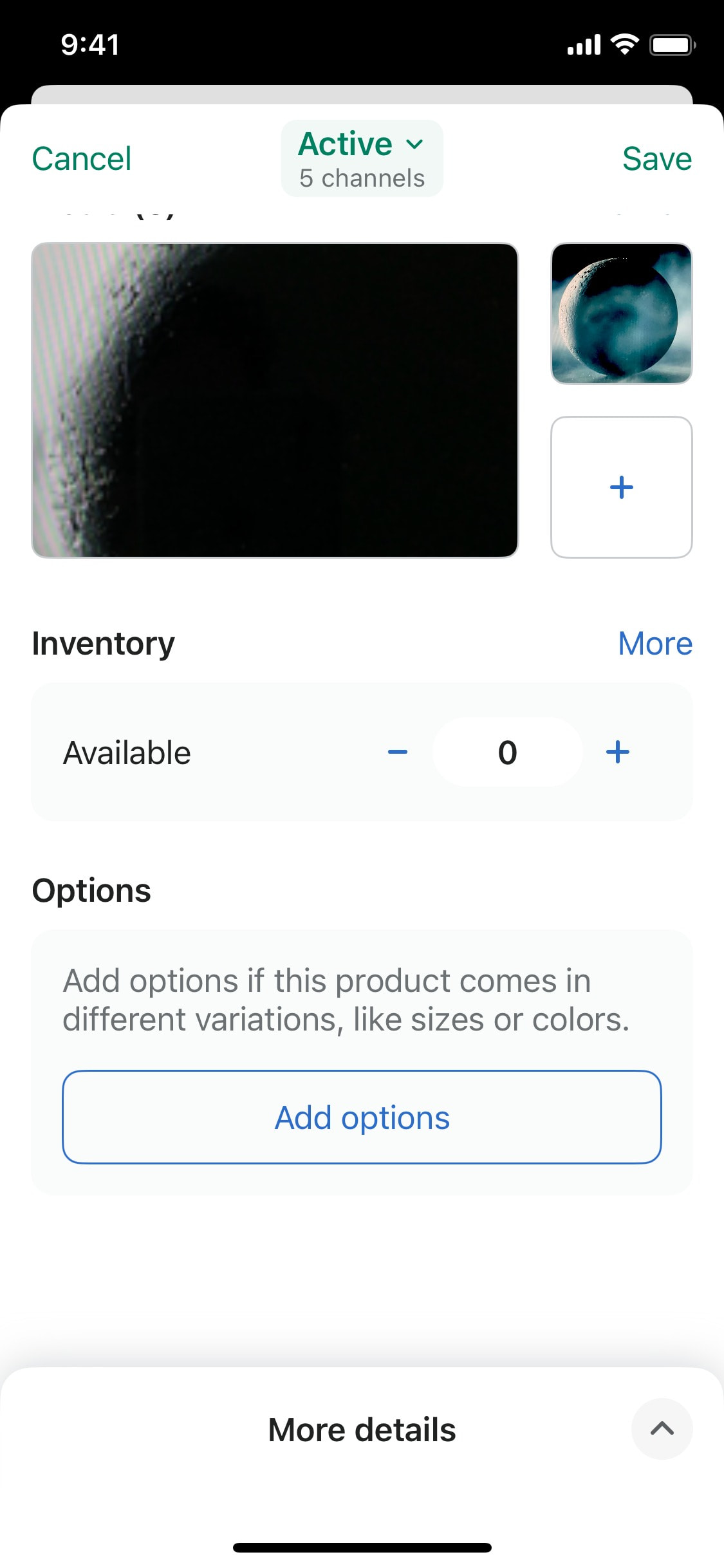 Shopify iOS screen 137