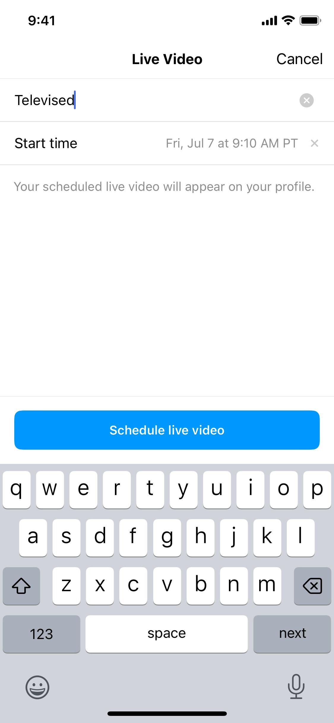 Instagram iOS screen 44
