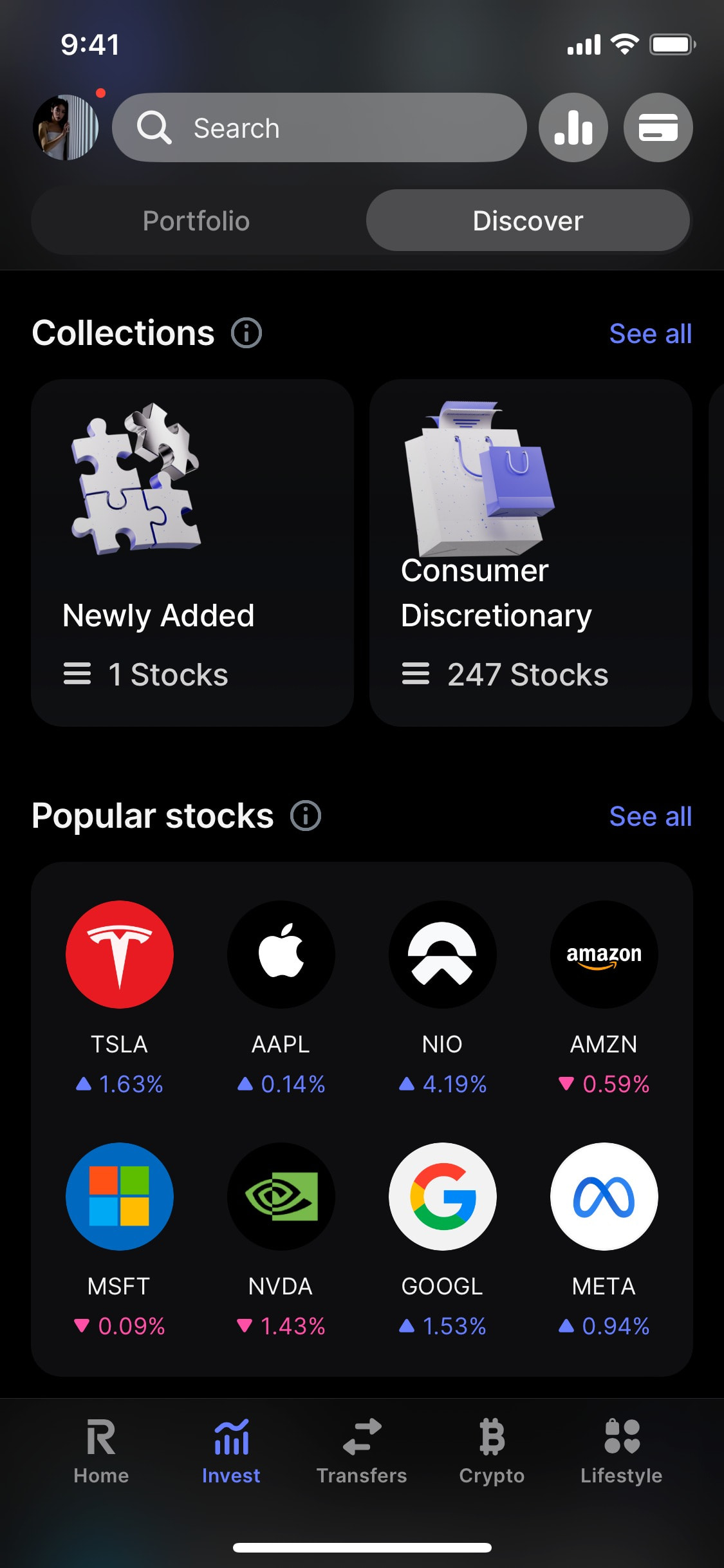 Revolut iOS screen 543