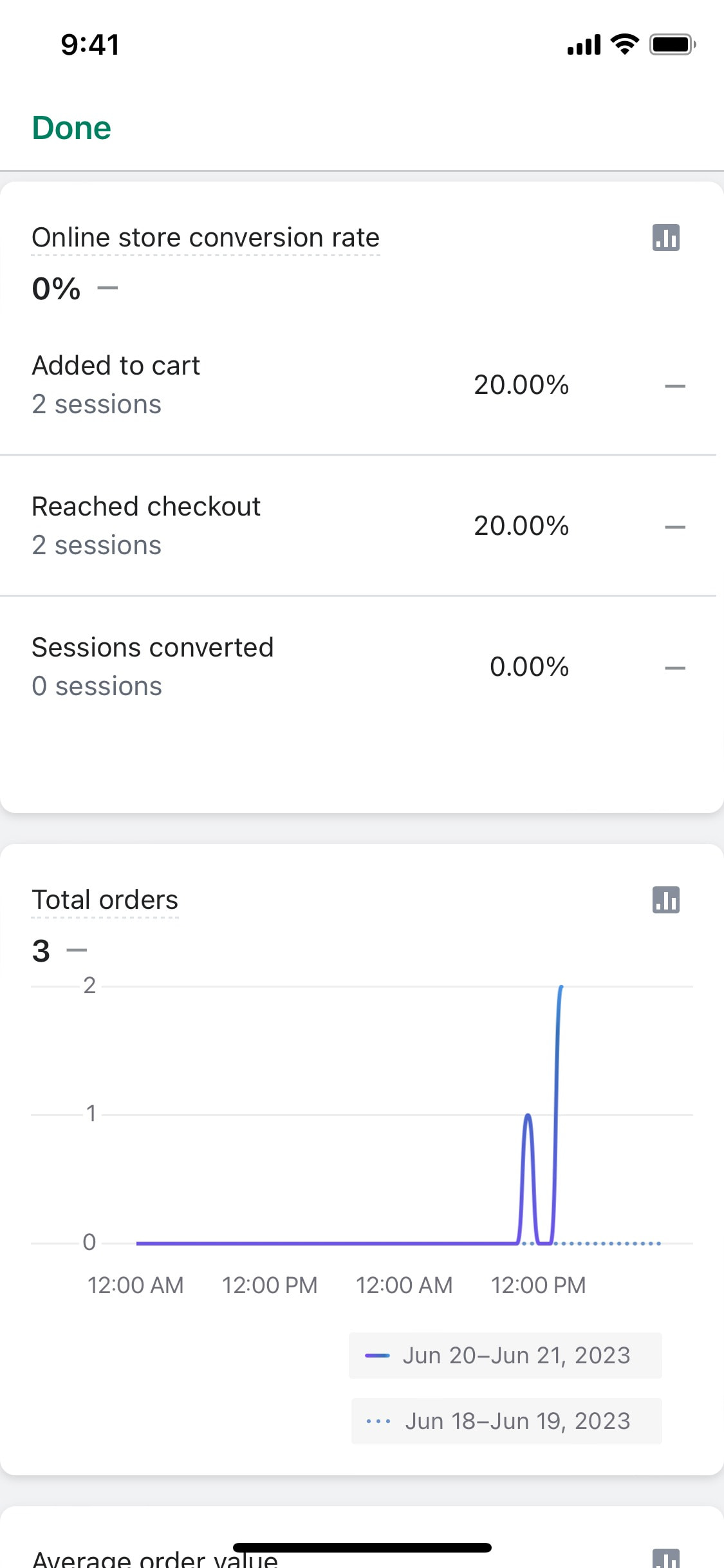 Shopify iOS screen 123