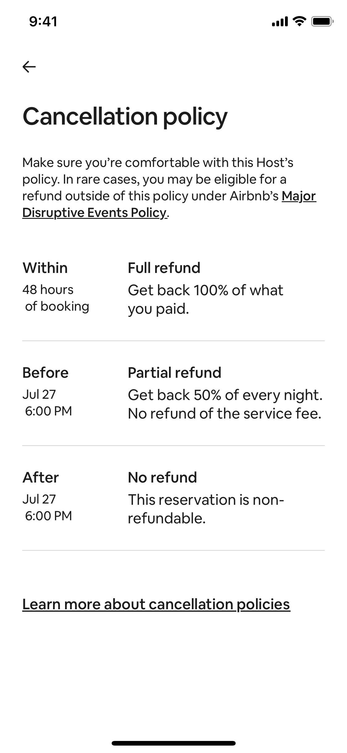 Airbnb iOS screen 58