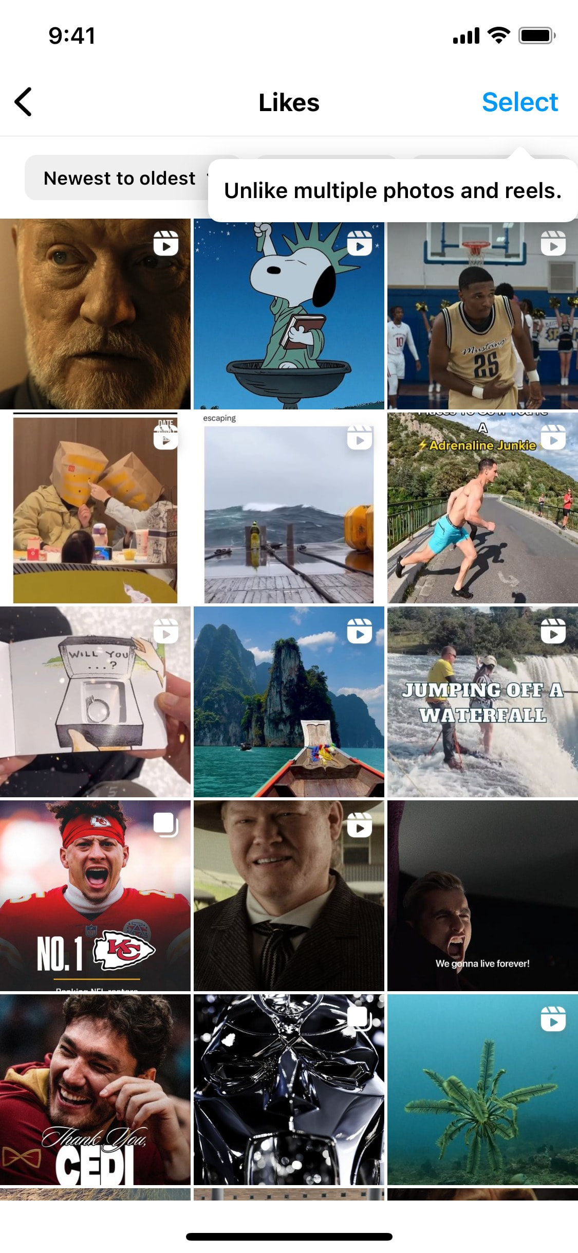 Instagram iOS screen 384