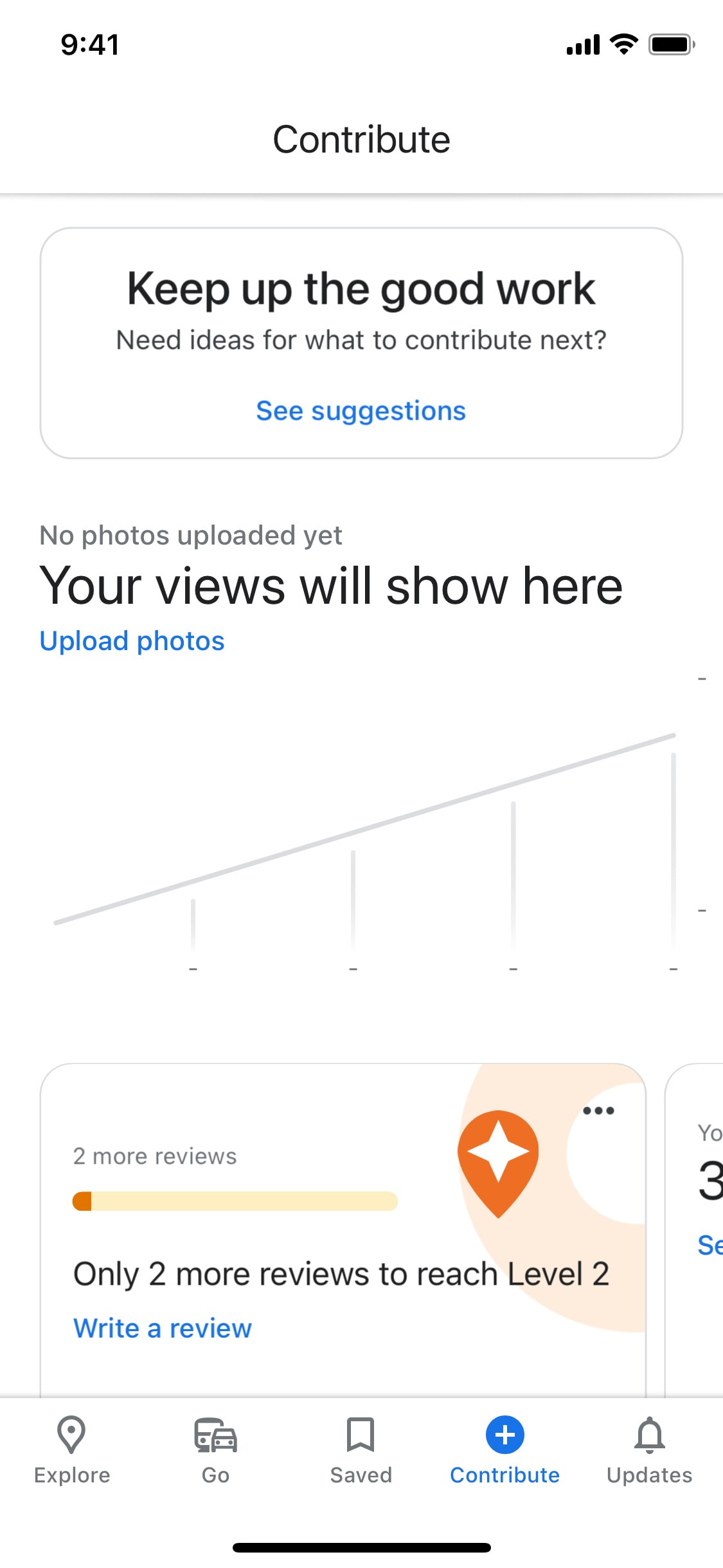 Google Maps iOS screen 557
