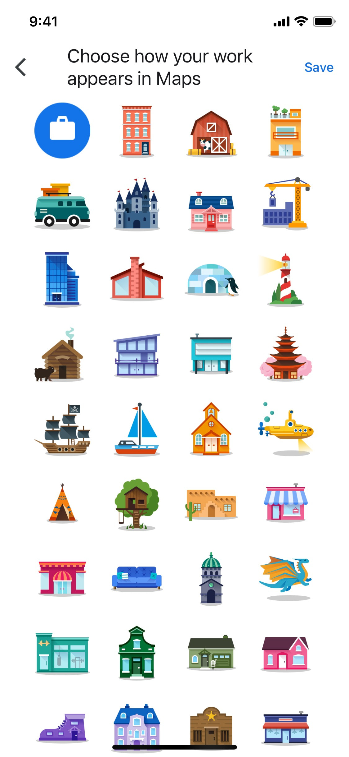 Google Maps iOS screen 58