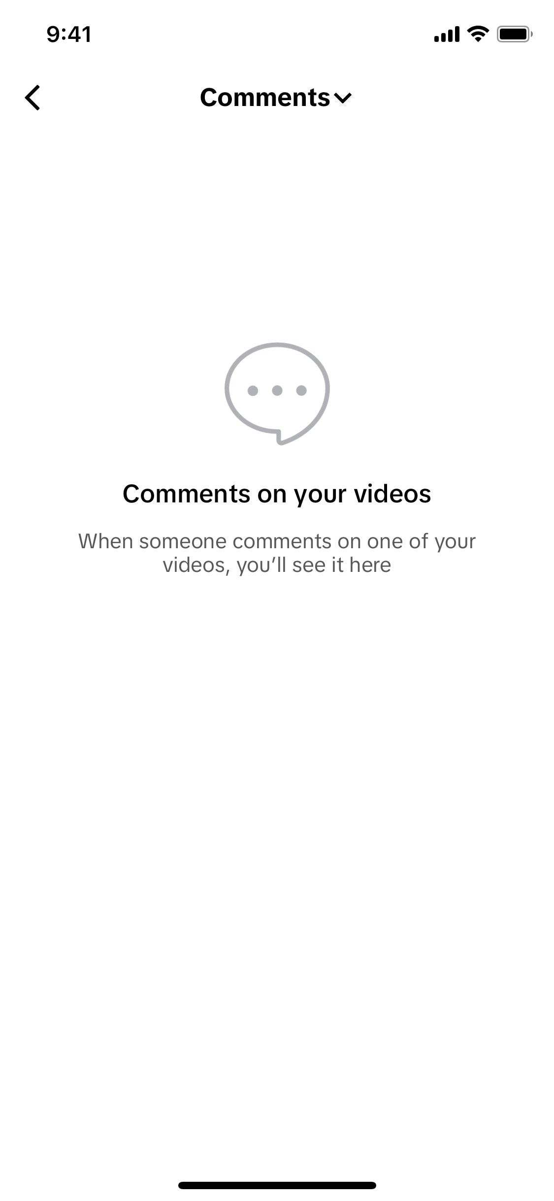 TikTok iOS screen 404
