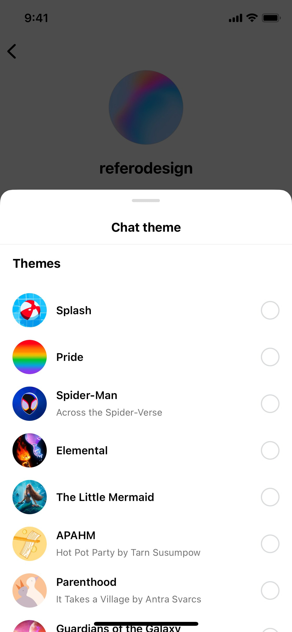 Instagram iOS screen 32