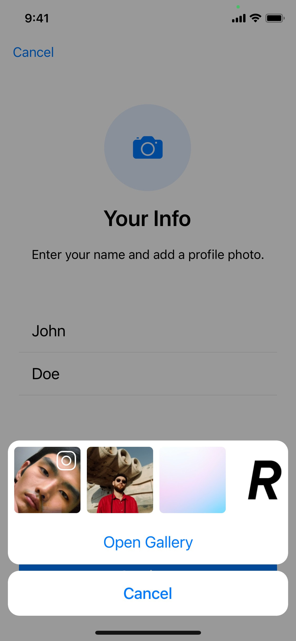 Telegram iOS screen 537