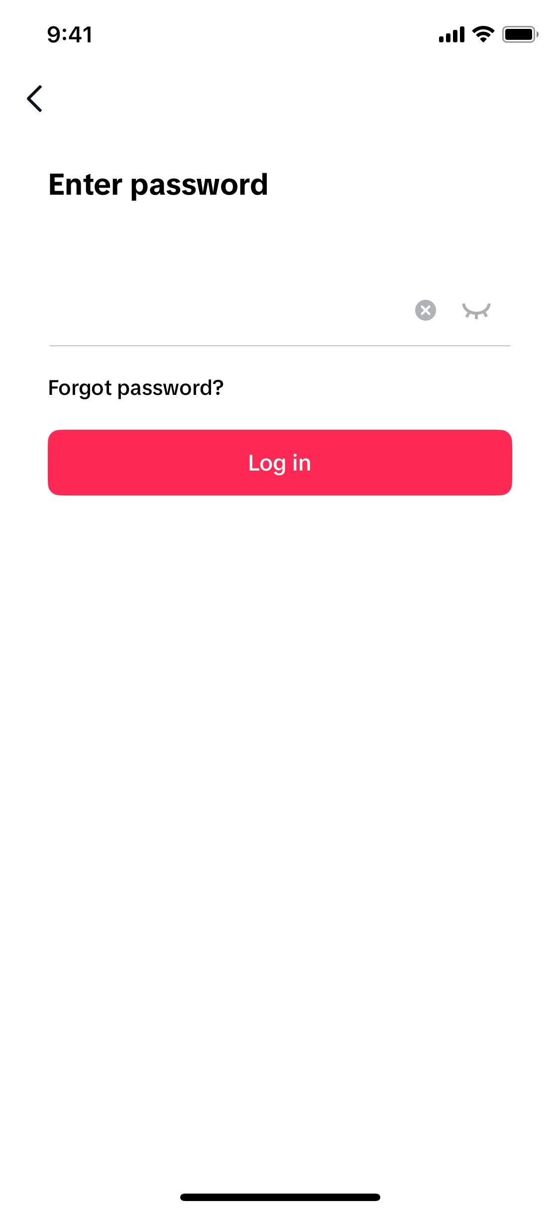 TikTok iOS screen 612