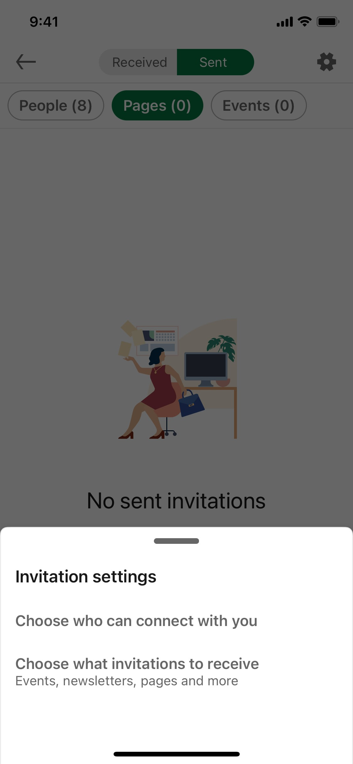 LinkedIn iOS screen 490