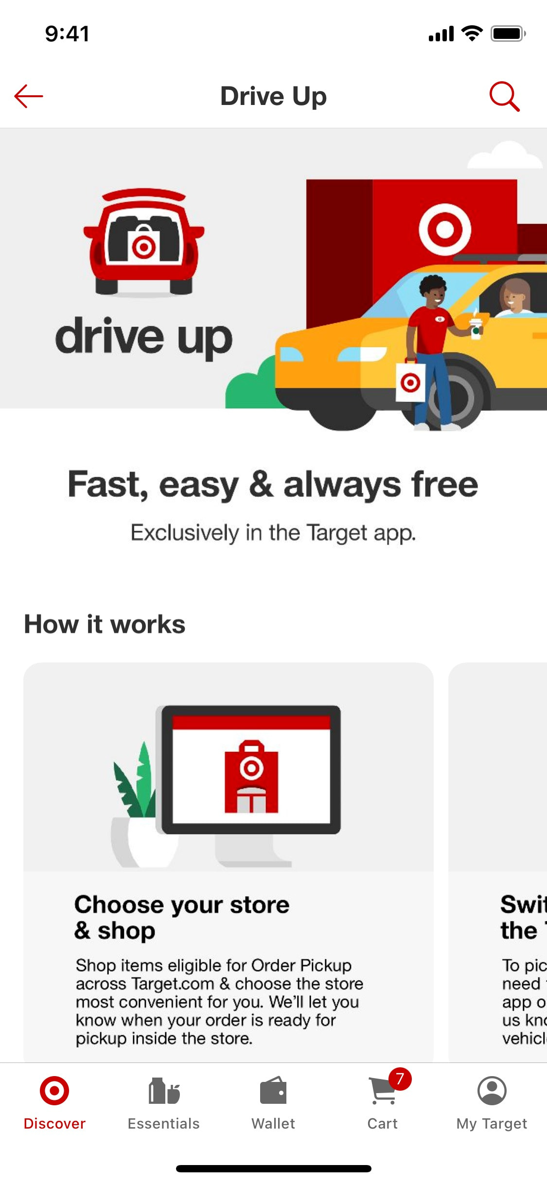Target iOS screen 126