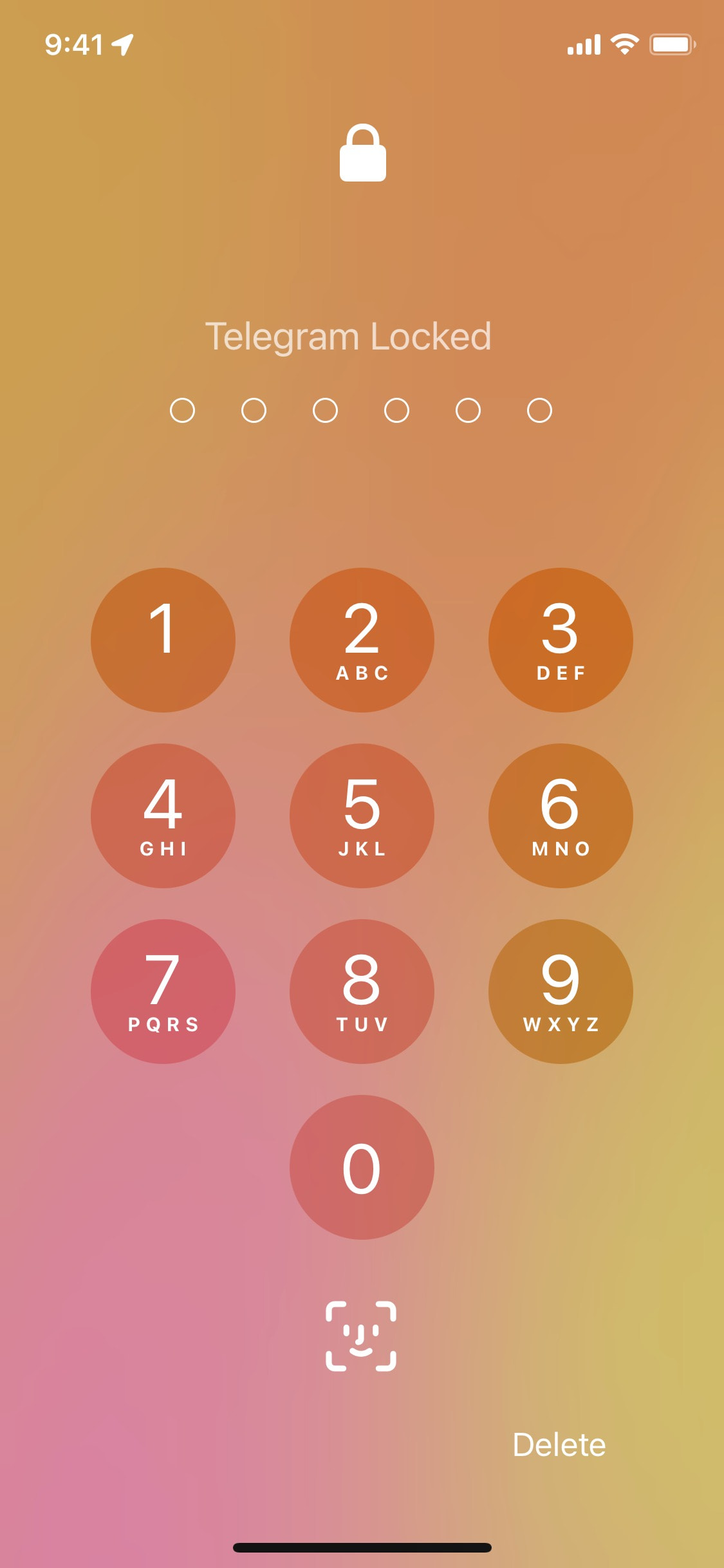 Telegram iOS screen 27
