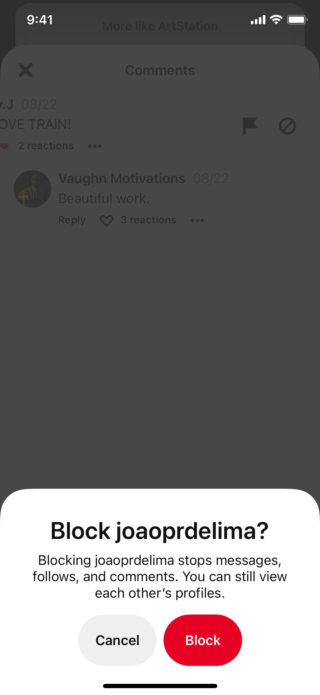 Pinterest iOS screen 371