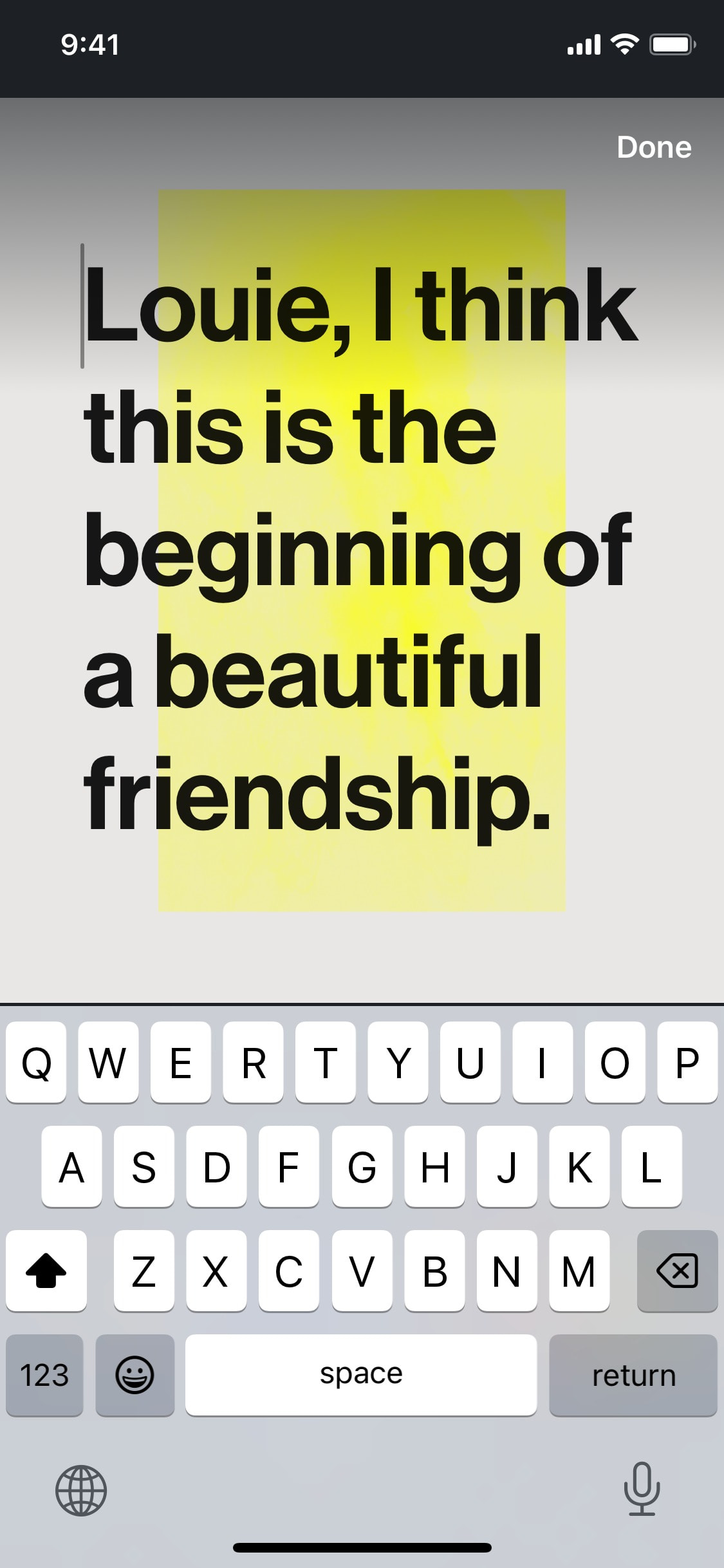 LinkedIn iOS screen 109